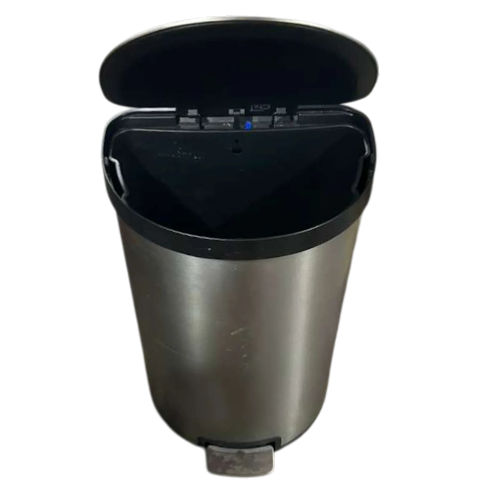 Kohler 45L Semi-Round Step Trash Can, Stainless Steel - Image 2