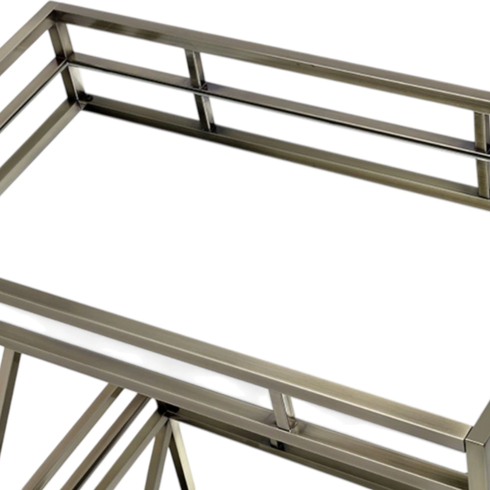 Kristensen - Serving Cart - Antique Gold - Image 3