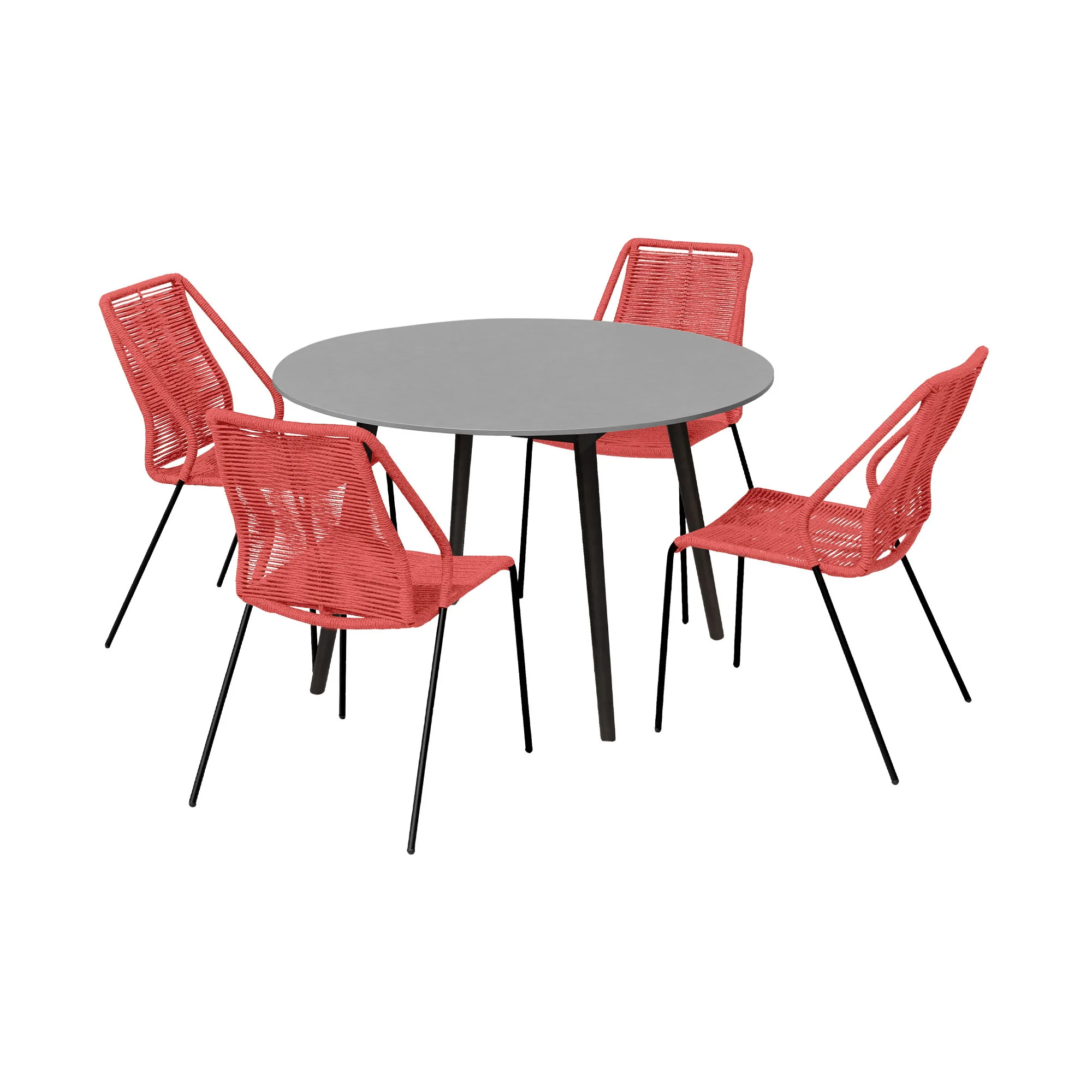 Kylie And Clip - 5 Piece Outdoor Patio Dining Set - Image 2
