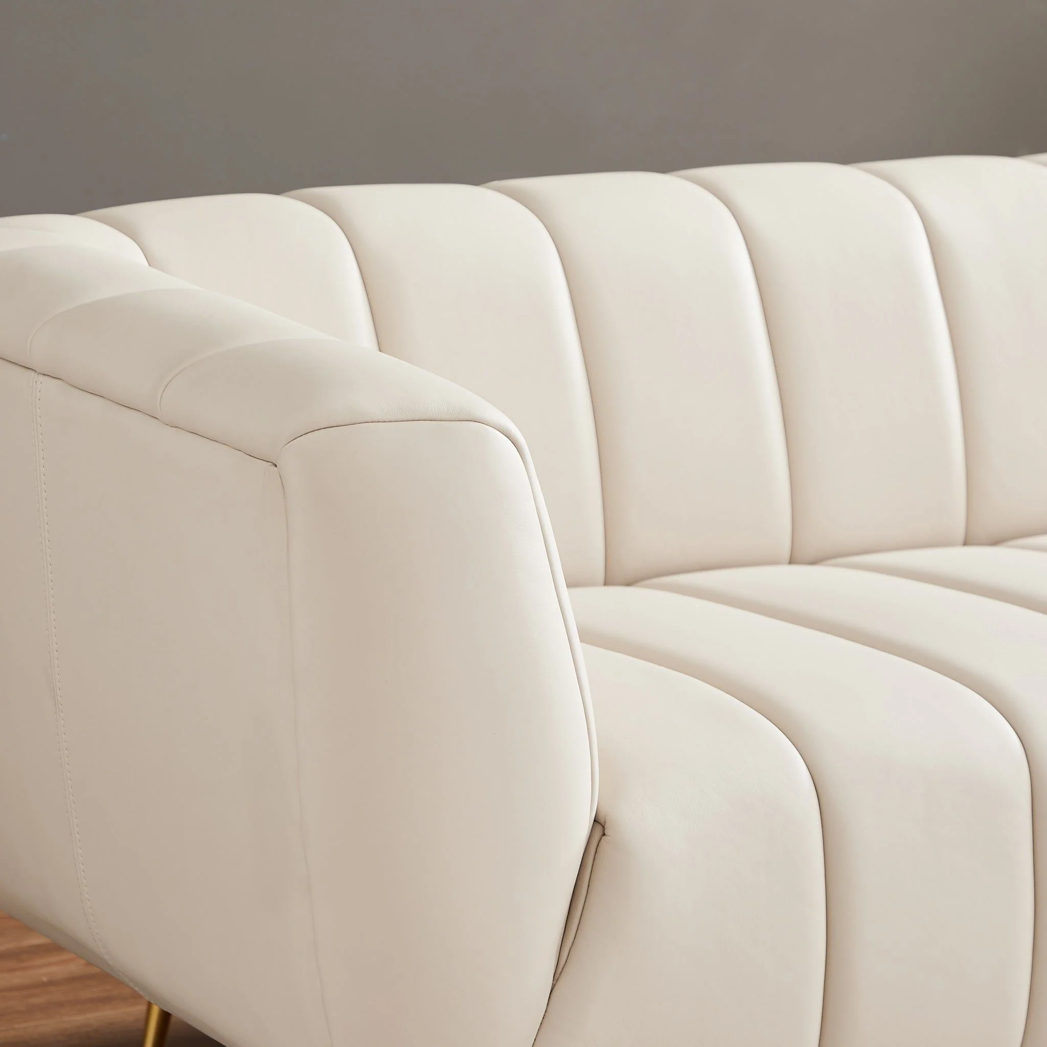 Lamattina - Genuine Italian Channel Tufted Sofa - Image 3