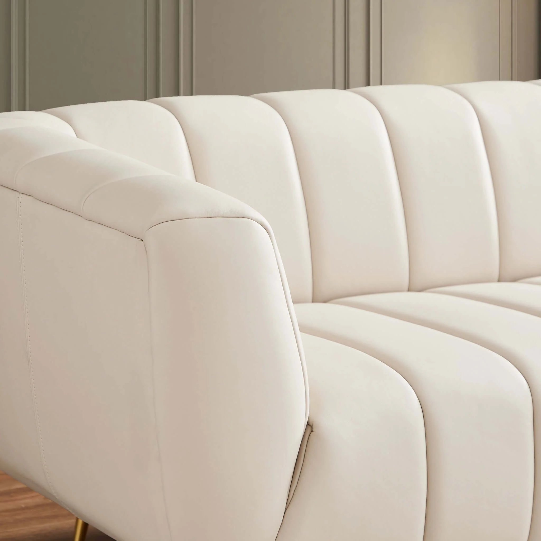 Lamattina - Genuine Italian Channel Tufted Sofa - Image 9