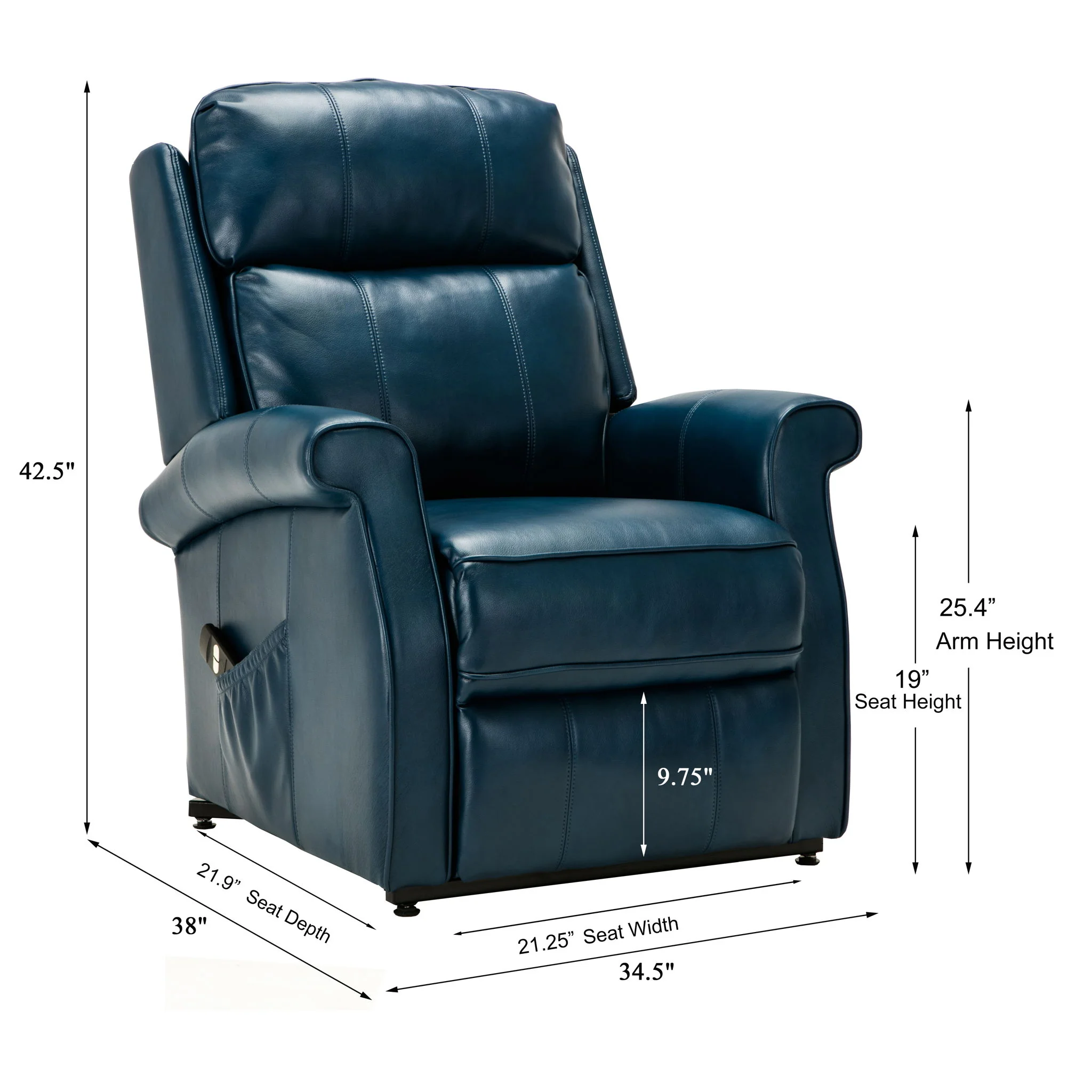 Landis - Lift Chair With Electric Recline Function - Image 5