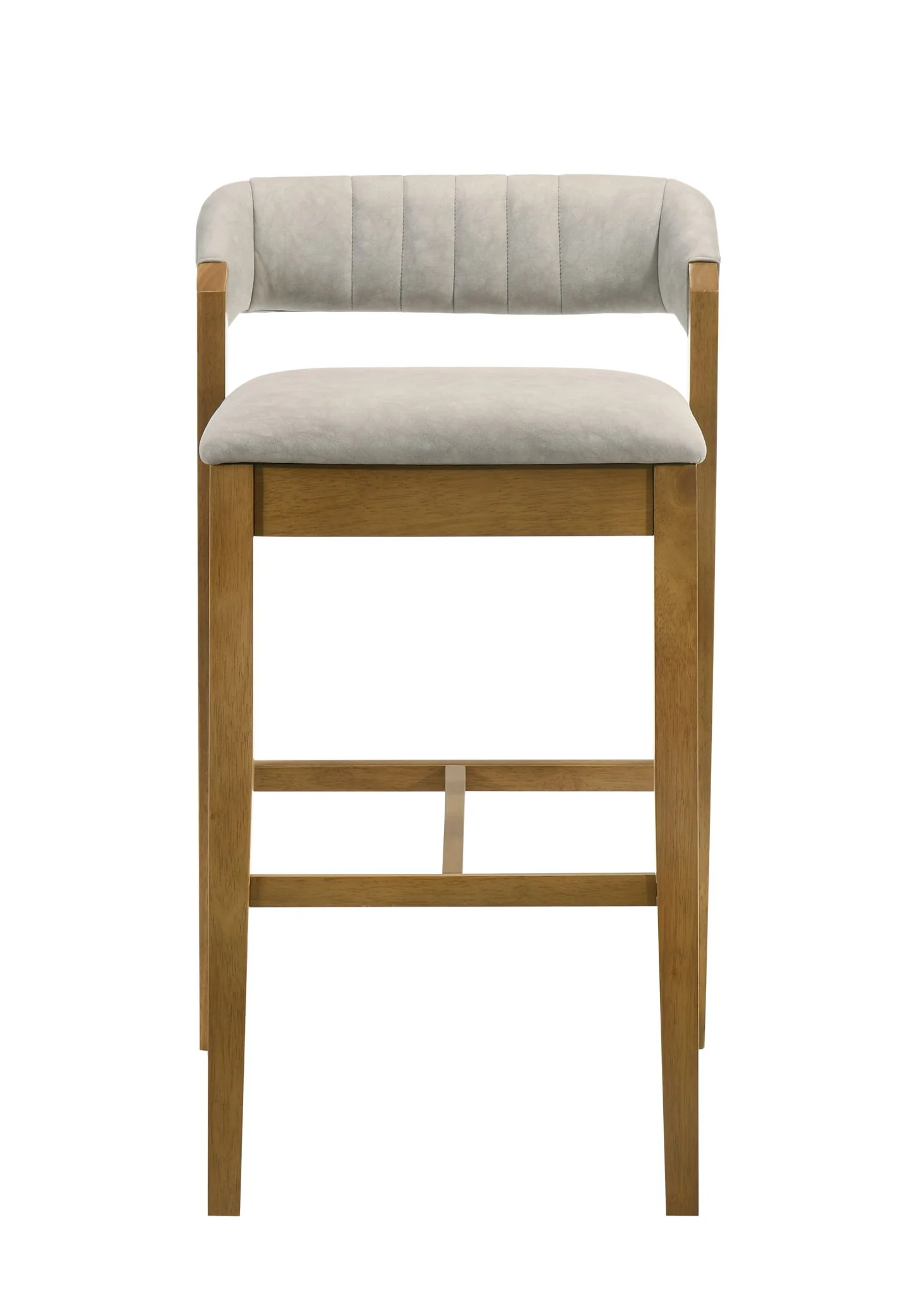 Landyn - 26" Amber Glow Counter Height Rubberwood Barstool - Image 11