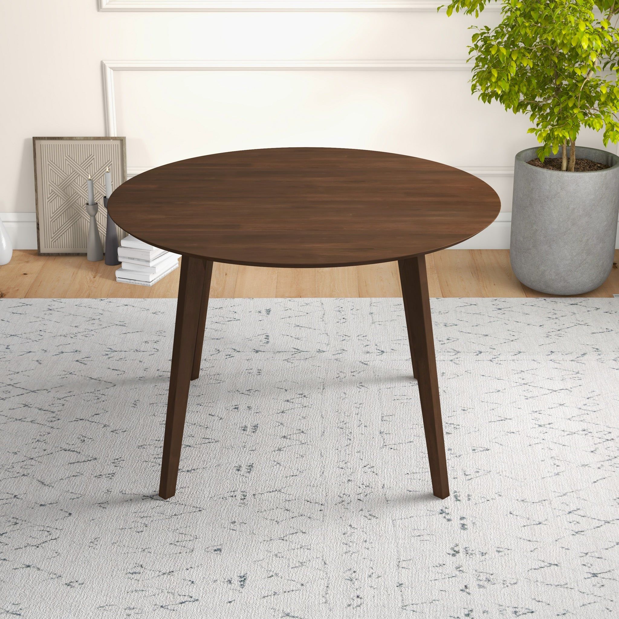 Lara - Dining Table (Walnut) - Brown - Image 9
