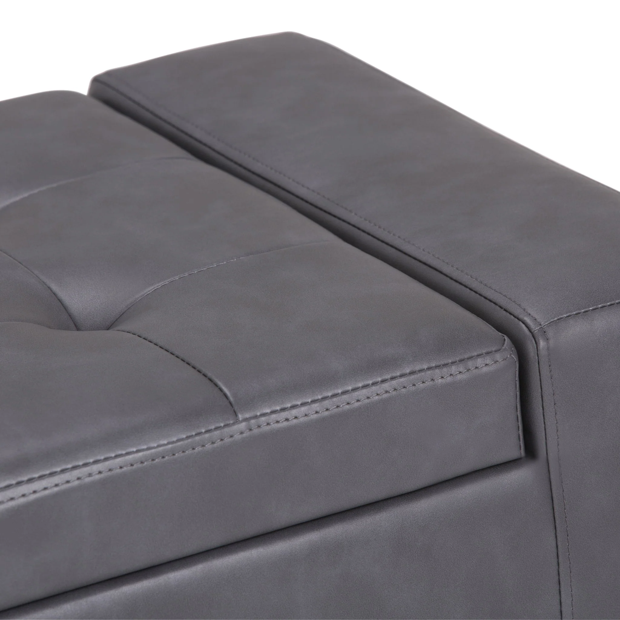 Laredo - Contemporary Large Storage Ottoman - Image 4