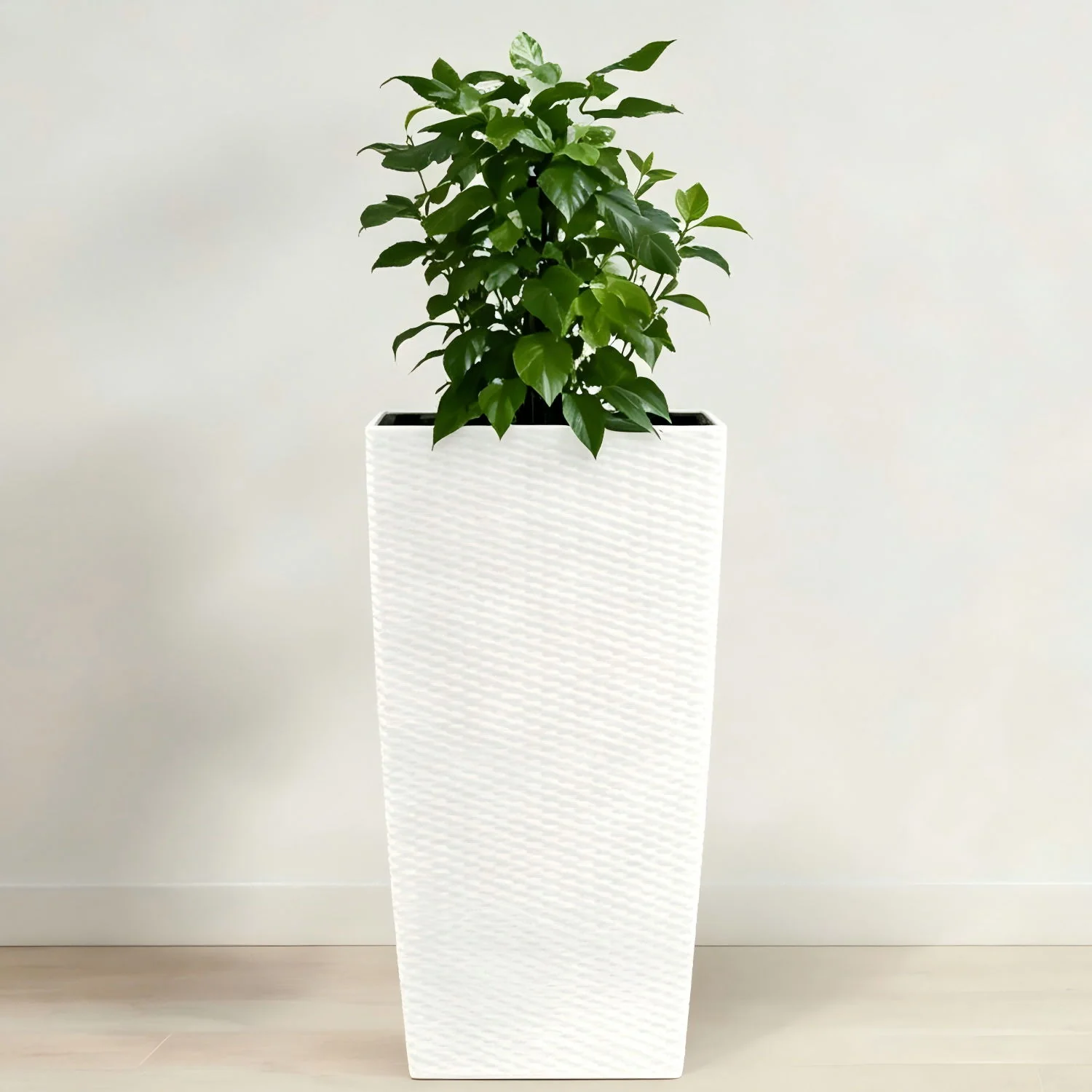 Large Self Watering Flower Pot With Drainage Holes & Inner Tray - Image 9
