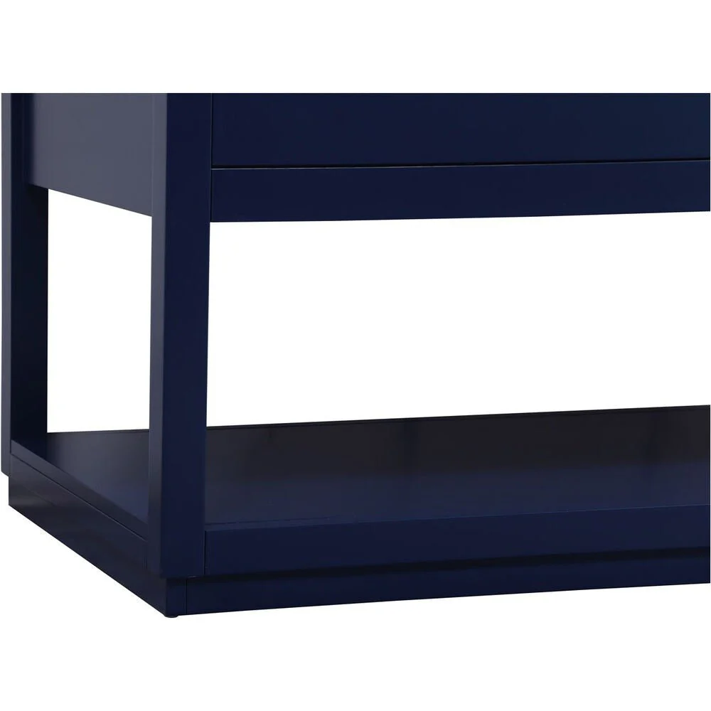Larkin 48 inch Free Standing Single Basin Vanity in Blue - Image 14