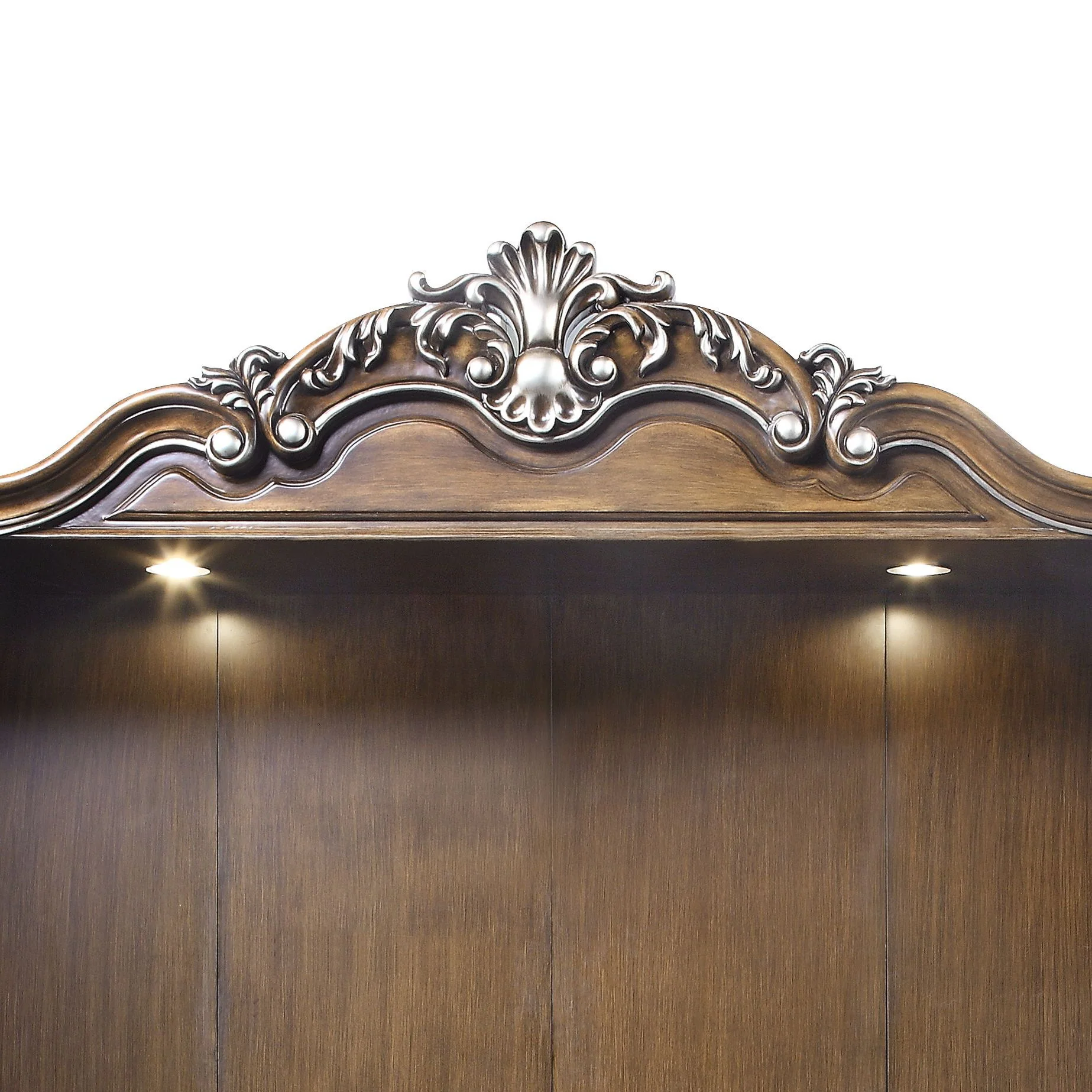 Latisha - Entertainment Center - Antique Oak - Image 3