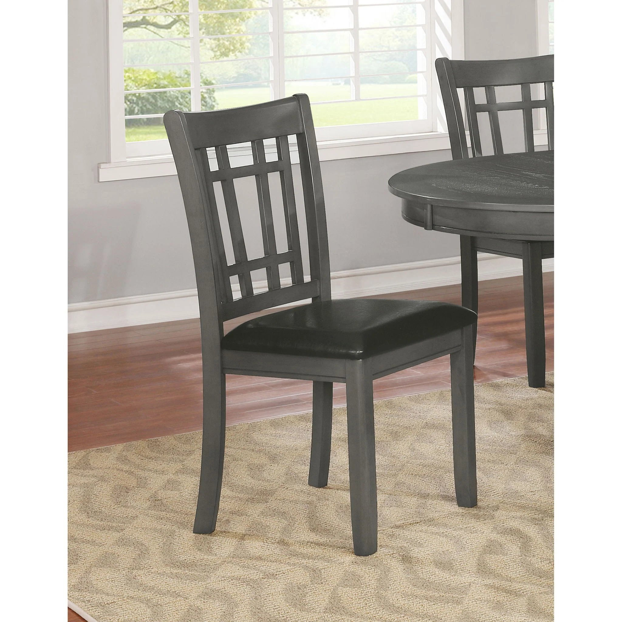 Lattice Back Side Chairs (Set of 2) - Image 3