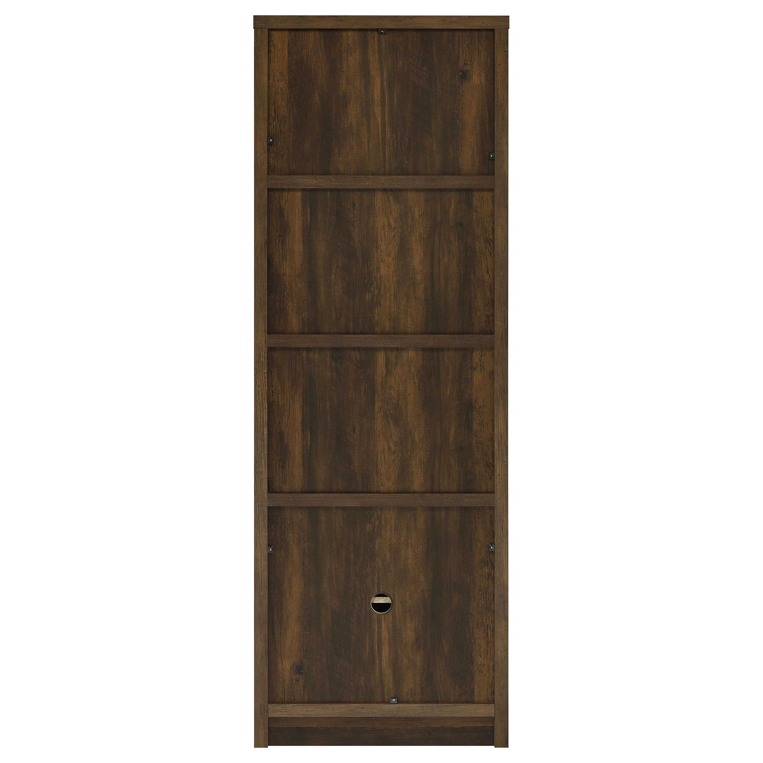 Laughlin 3-Piece Entertainment Center TV Stand Dark Pine - Image 18