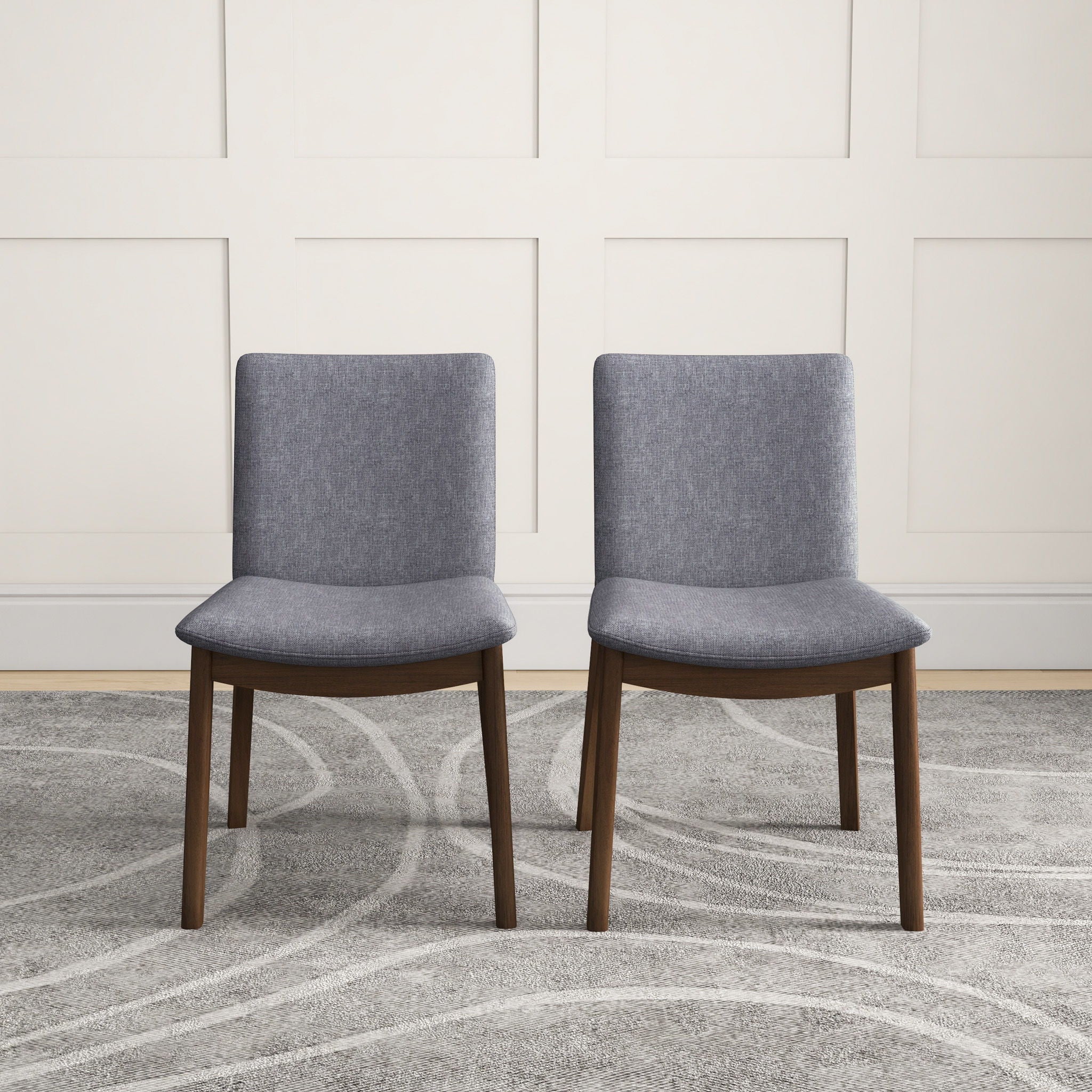 Laura - Mid-Century Modern Solid Wood Dining Chair (Set of 2) - Image 12