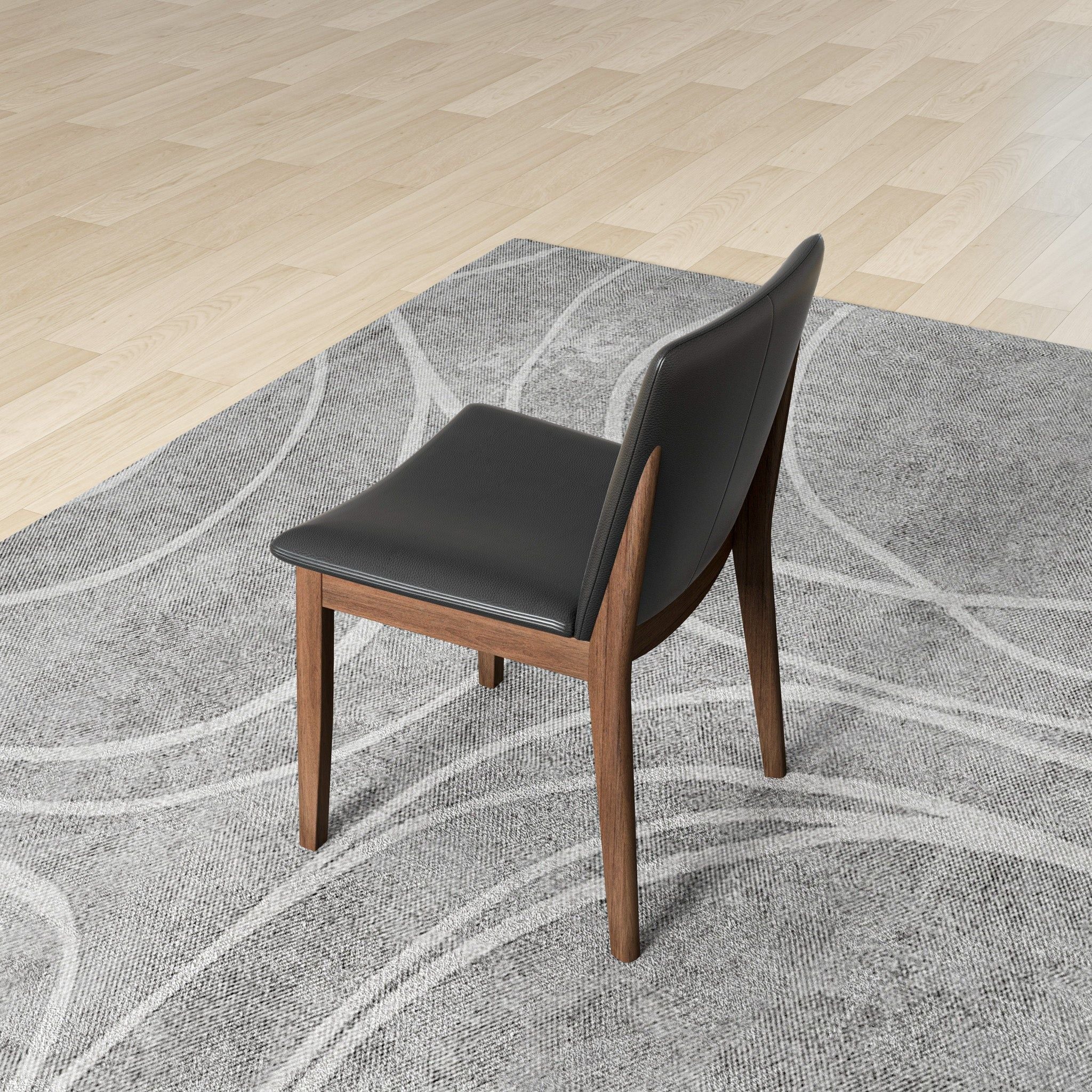 Laura - Mid-Century Modern Solid Wood Dining Chair (Set of 2) - Image 17