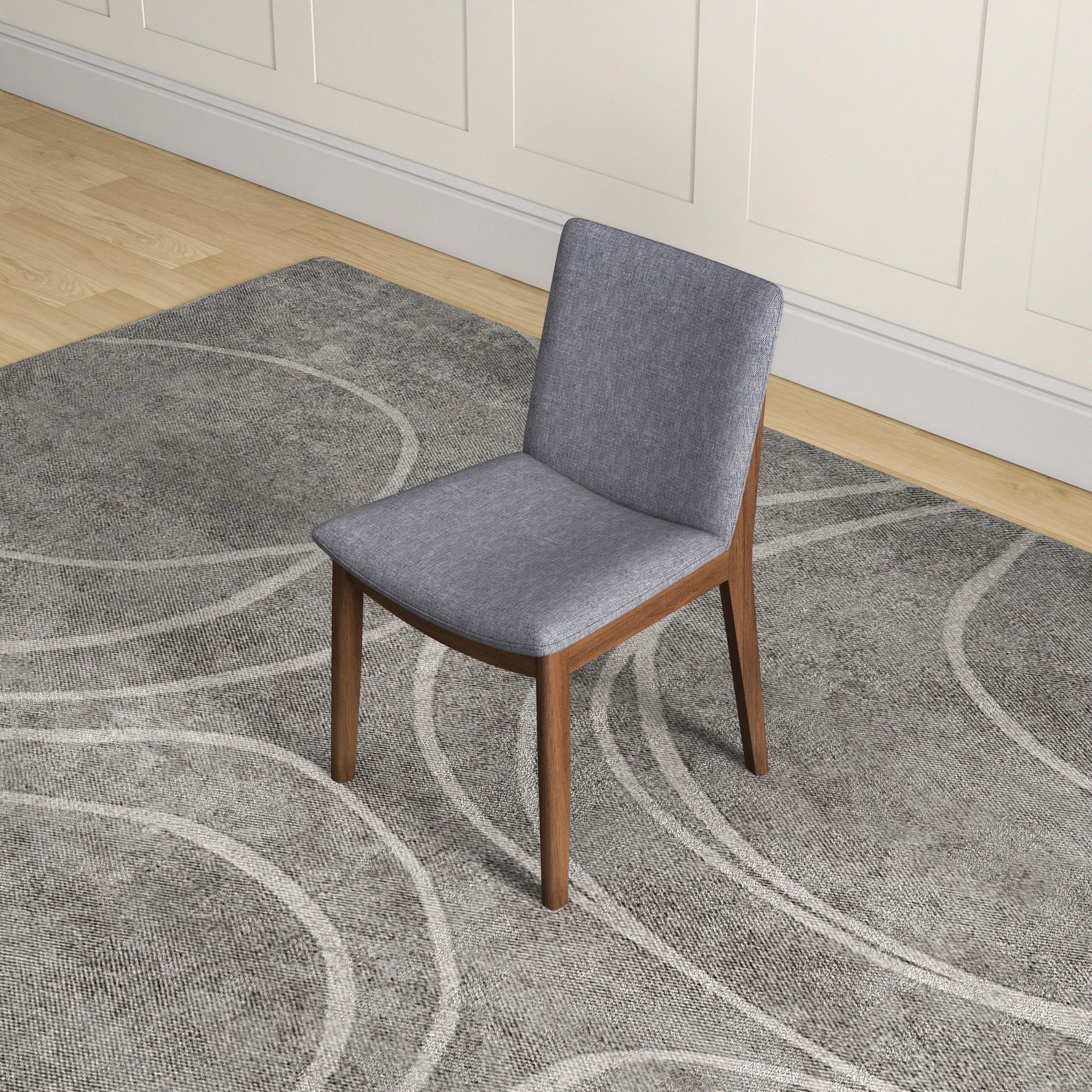 Laura - Mid-Century Modern Solid Wood Dining Chair (Set of 2) - Image 8