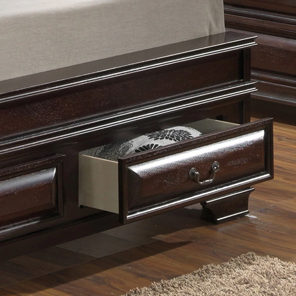 LaVita - Storage Bed Elegant Transitional - Image 5