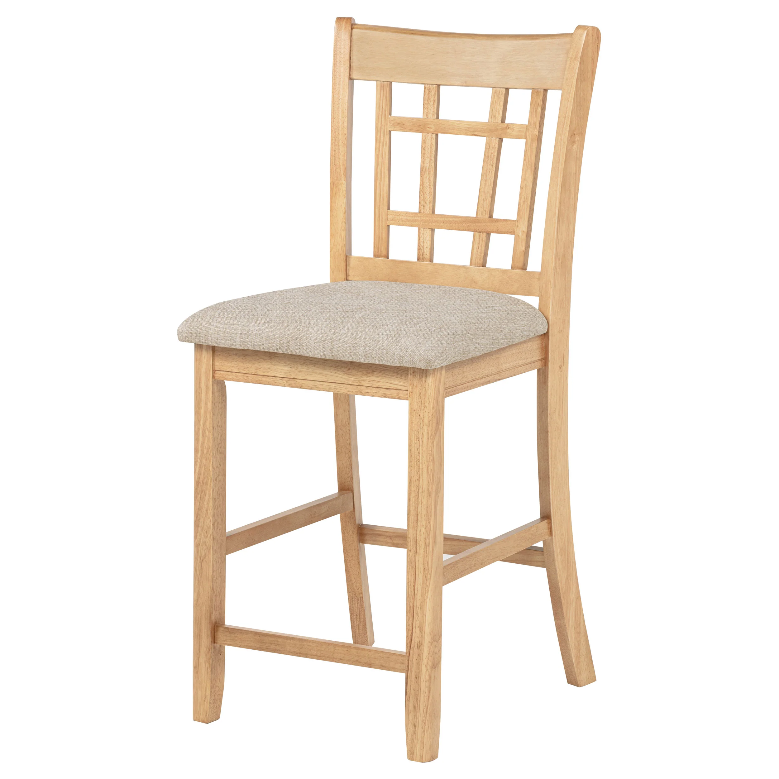 Lavon Wood Counter Height Dining Chair - Linen, Set of 2 - Image 3