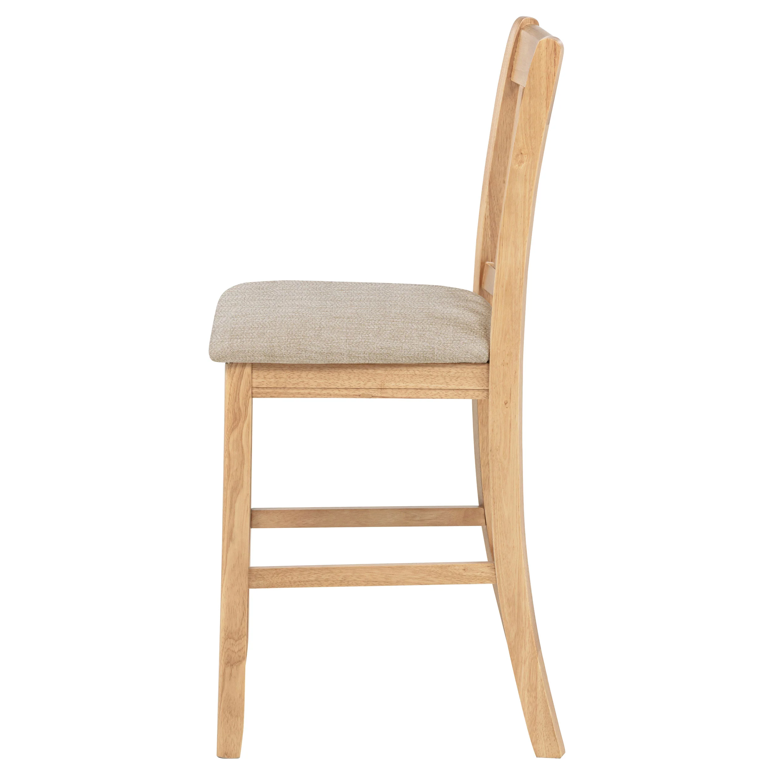 Lavon Wood Counter Height Dining Chair - Linen, Set of 2 - Image 6
