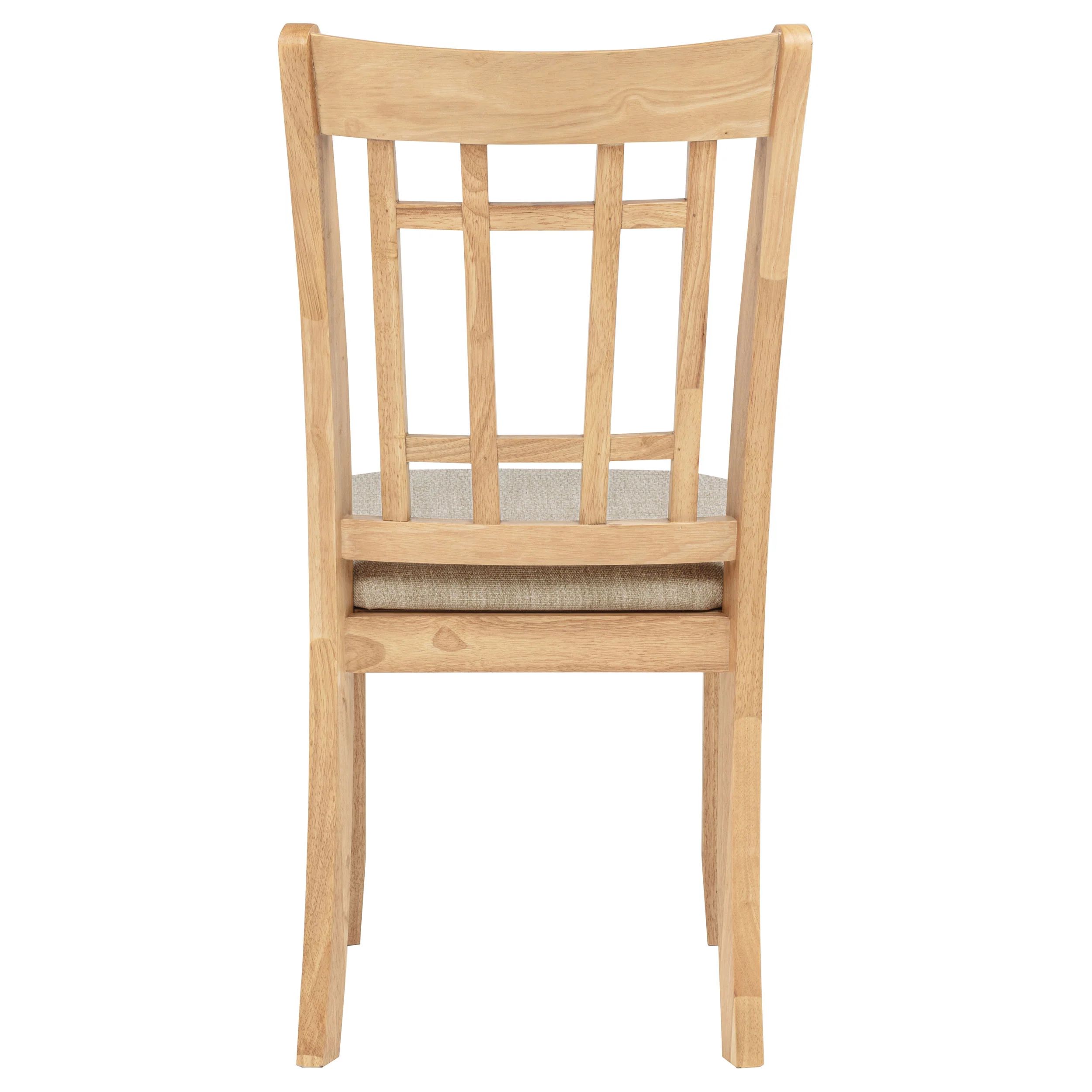 Lavon Wood Dining Side Chair - Linen and Light Oak (Set of 2) - Image 7