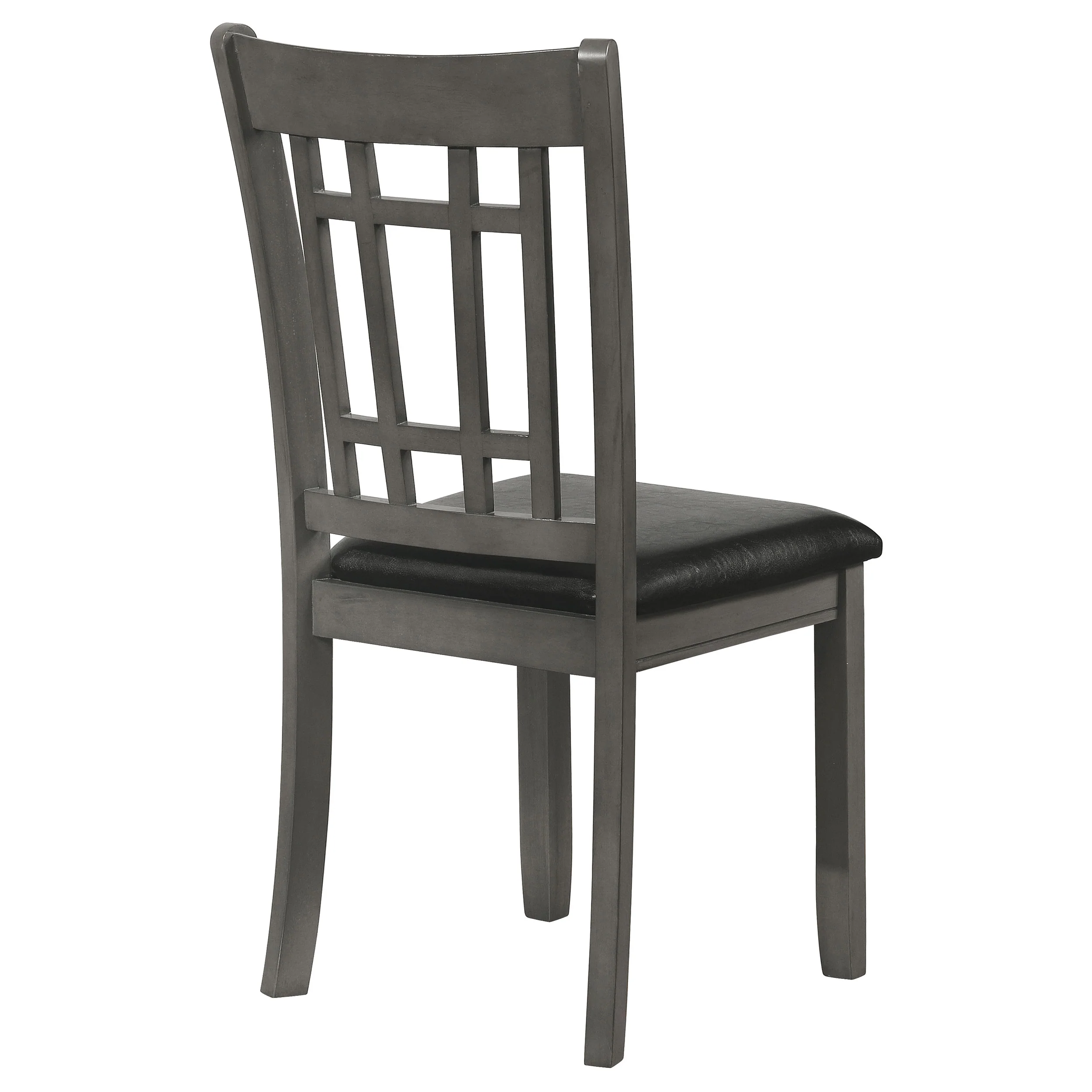 Lavon Wood Dining Side Chair - Medium Grey (Set of 2) - Image 8
