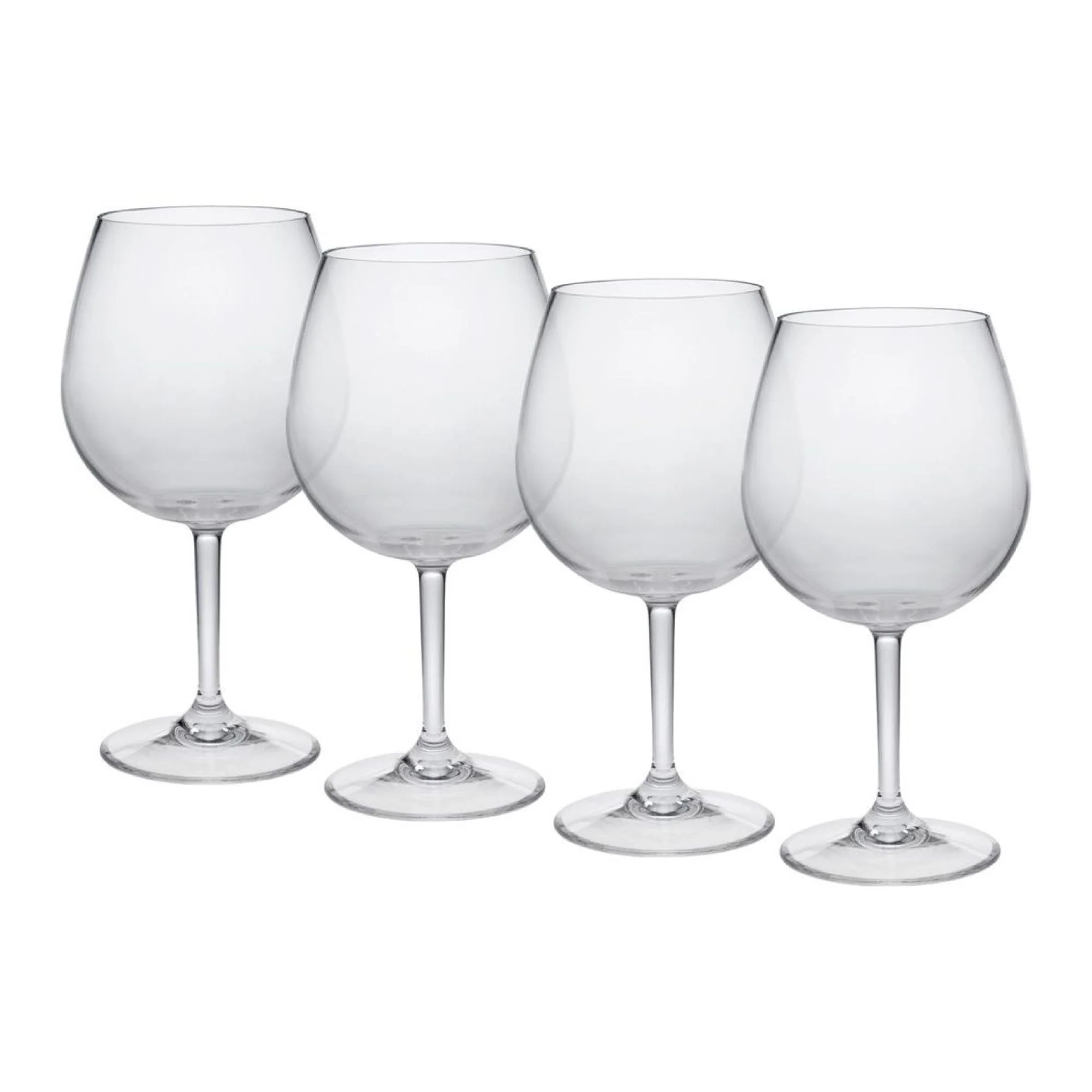 Leadingware Plastic Wine Glasses (Set of 4), Unbreakable Bpa Free Tritan 23Oz - Clear - Image 4