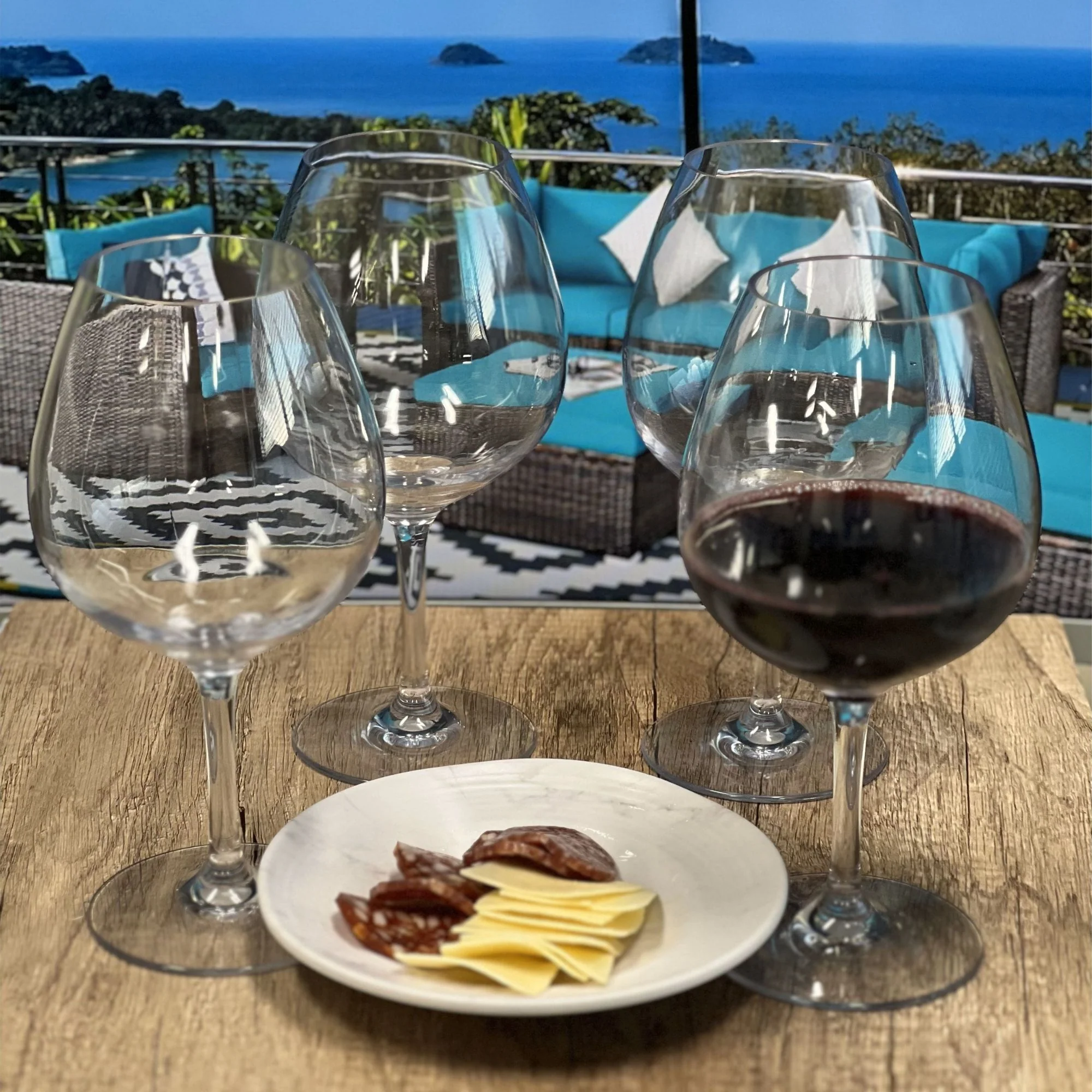Leadingware Plastic Wine Glasses (Set of 4), Unbreakable Bpa Free Tritan 23Oz - Clear - Image 5