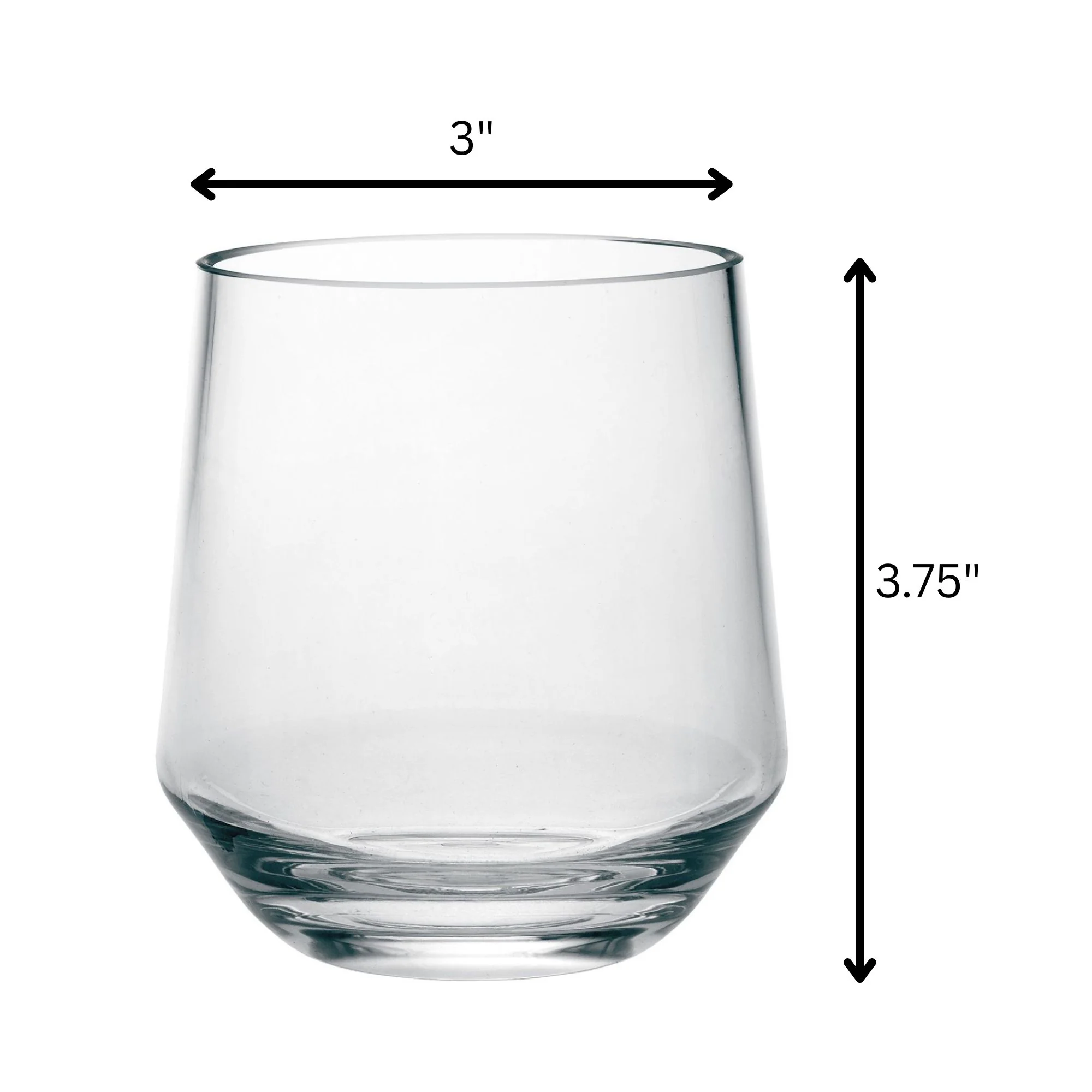 Leadingware Unbreakable Tritan Wine Glass (Set of 4), Bpa Free, 12Oz - Clear - Image 5