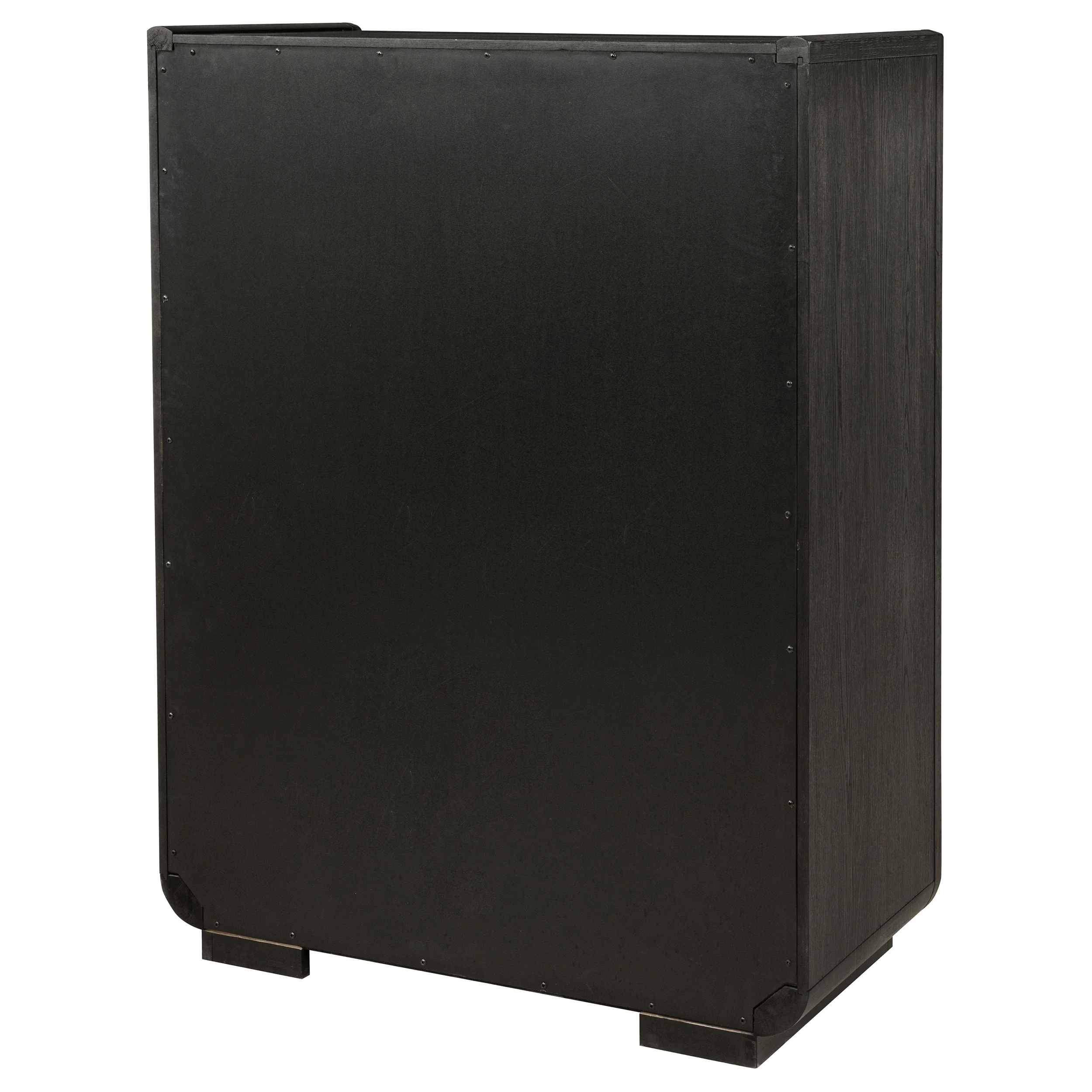 Leandro 5-Drawer Chest of Drawers in Burnished Black - Image 7