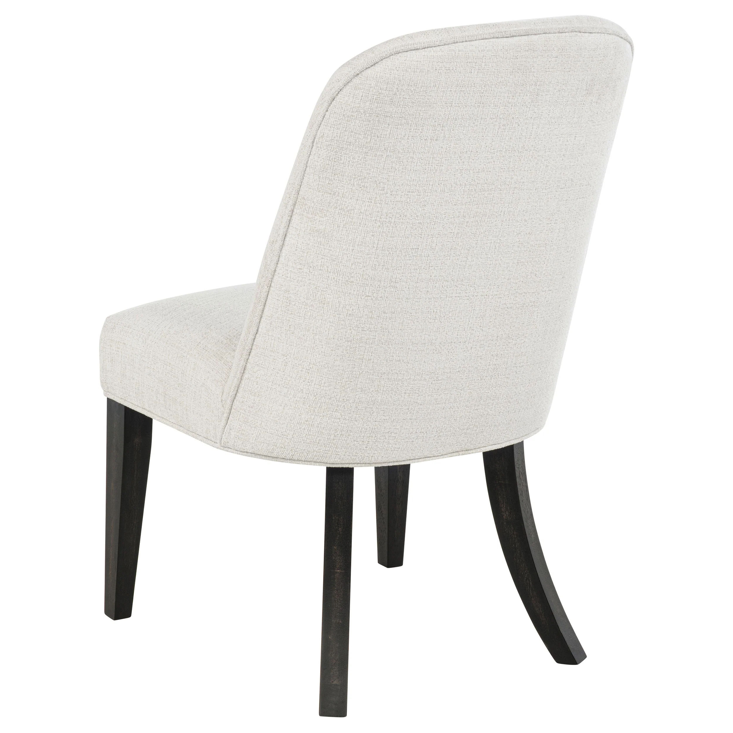Leandro Upholstered Dining Side Chair, Cream (Set of 2) - Image 10
