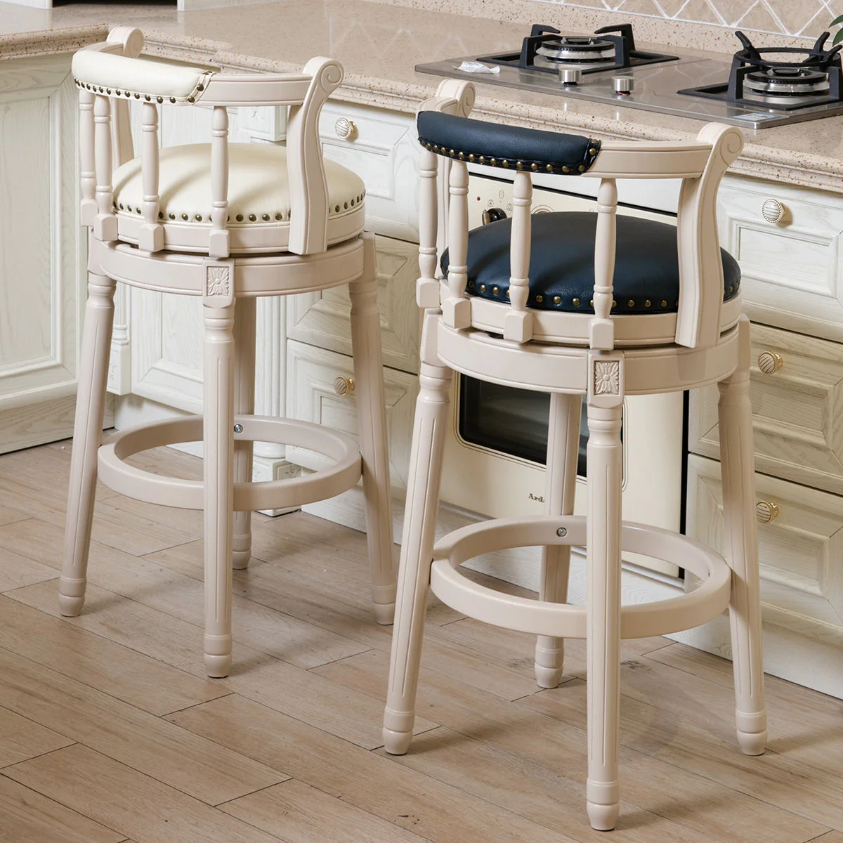 Wooden Bar Stool - Image 8