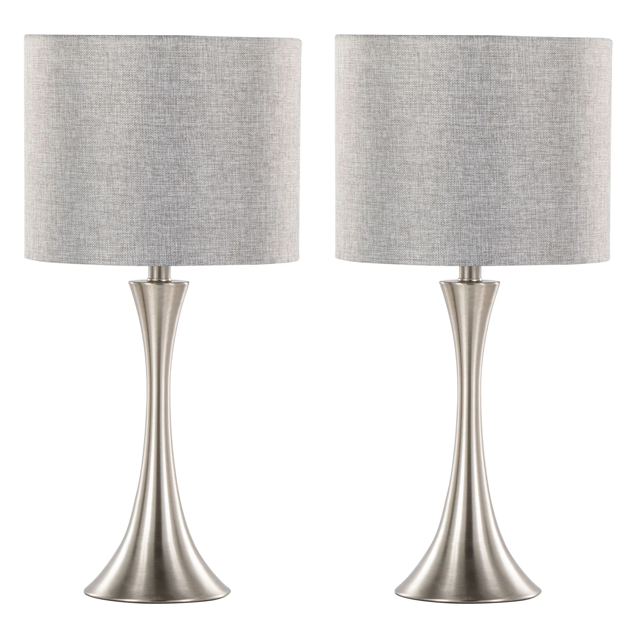 Lenuxe - Contemporary Modern Design Table Lamp (Set of 2) - Image 2