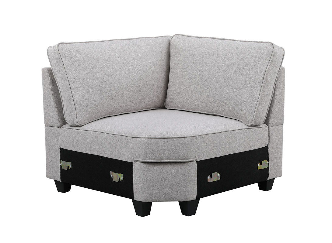 Leo - Comfor Modular Sofa And Ottoman - Image 5