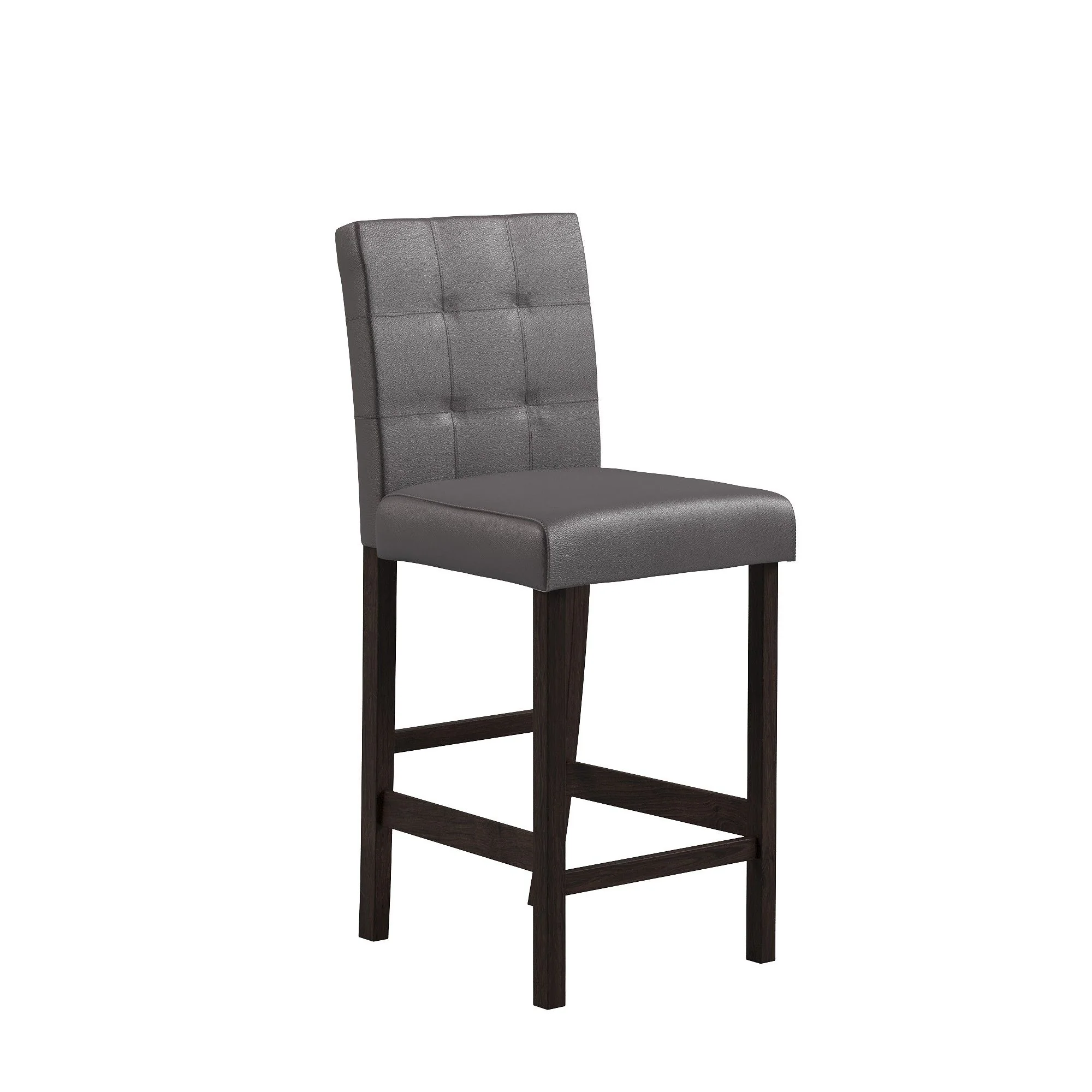 Leon - Bar Table And 4 Bar Stools - Espresso / White - Image 4