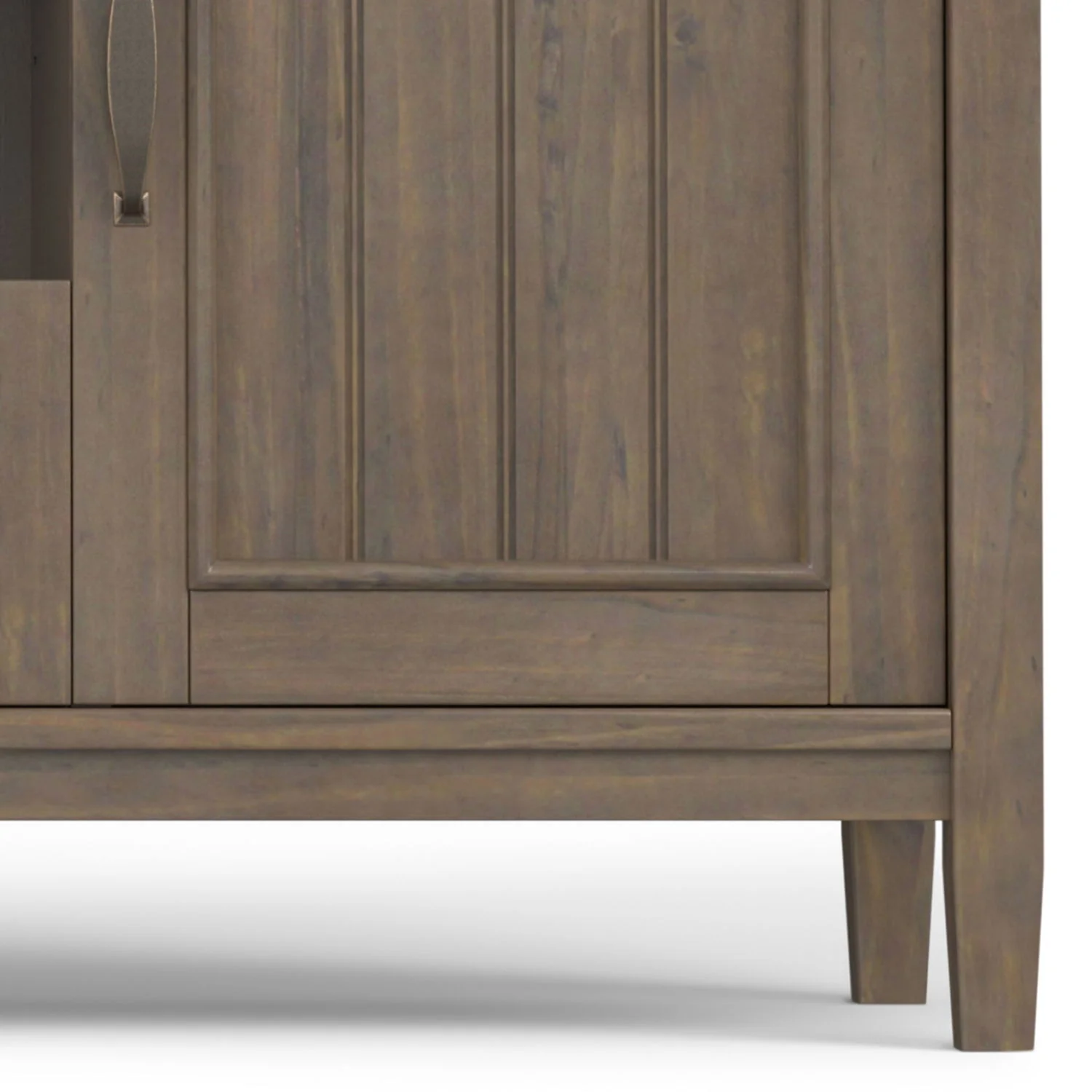 Lev - TV Media Stand - Smoky Brown - Image 2