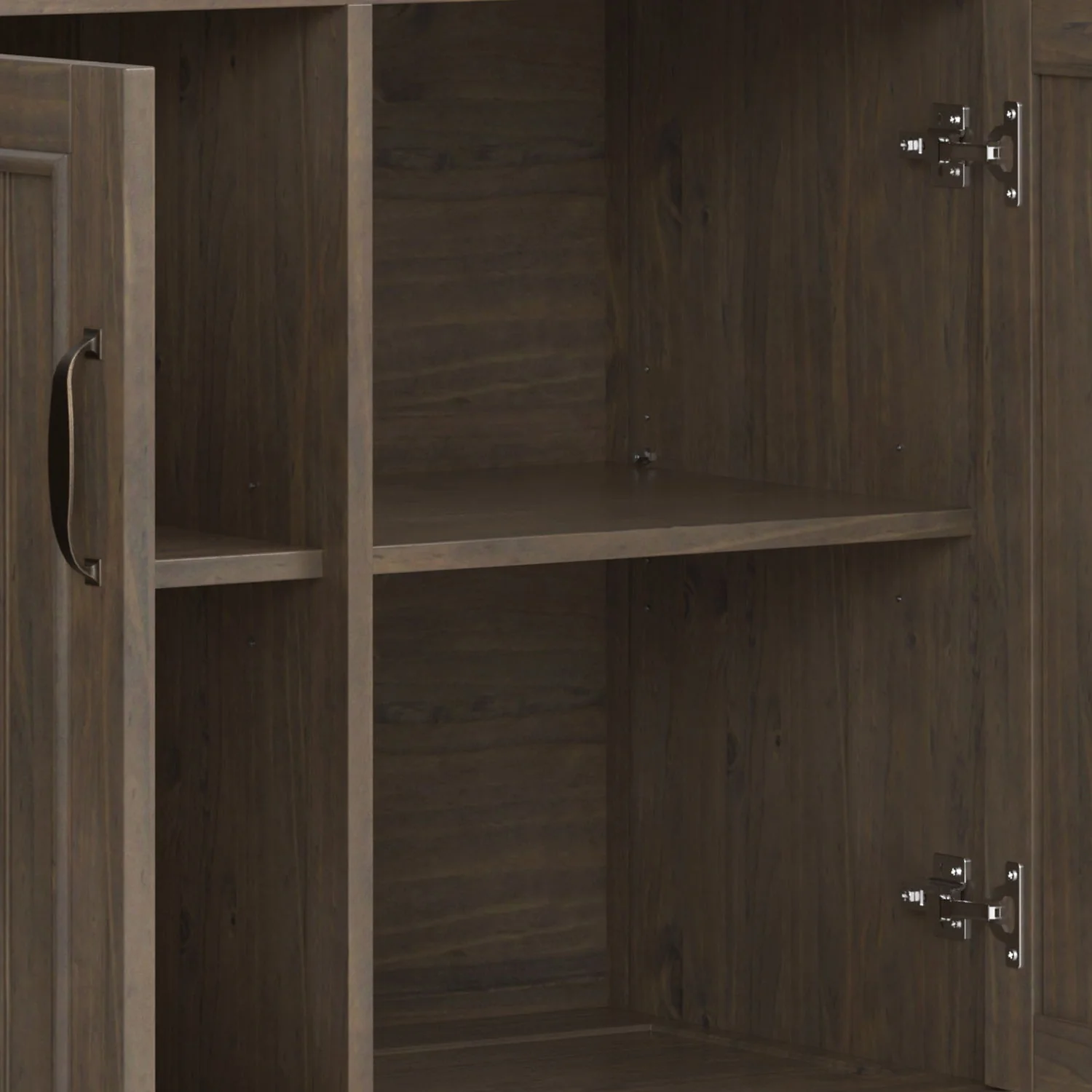Lev - Wide Storage Cabinet - Smoky Brown - Image 6