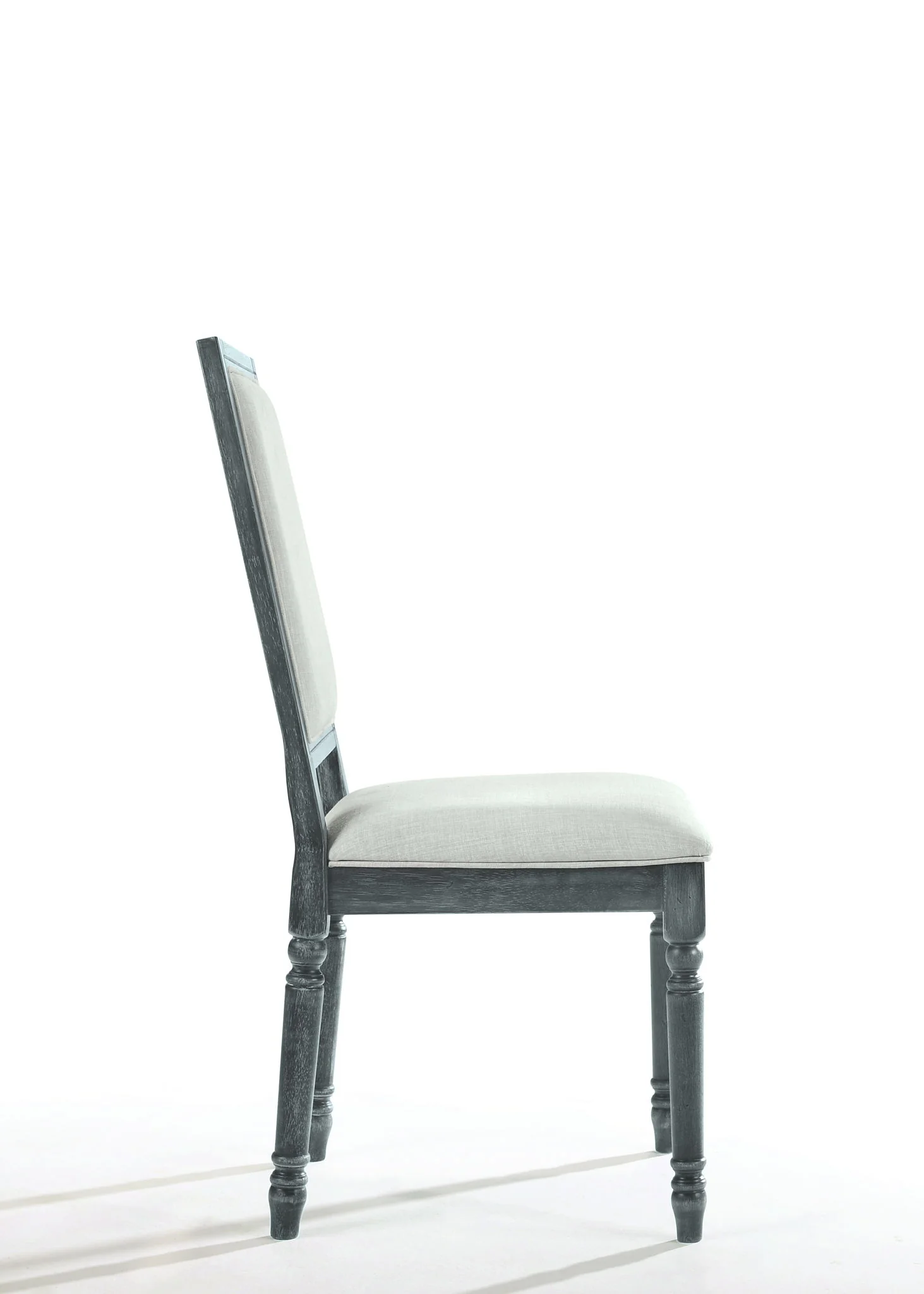 Leventis - Weathered Side Chair - Cream / Gray - Image 2