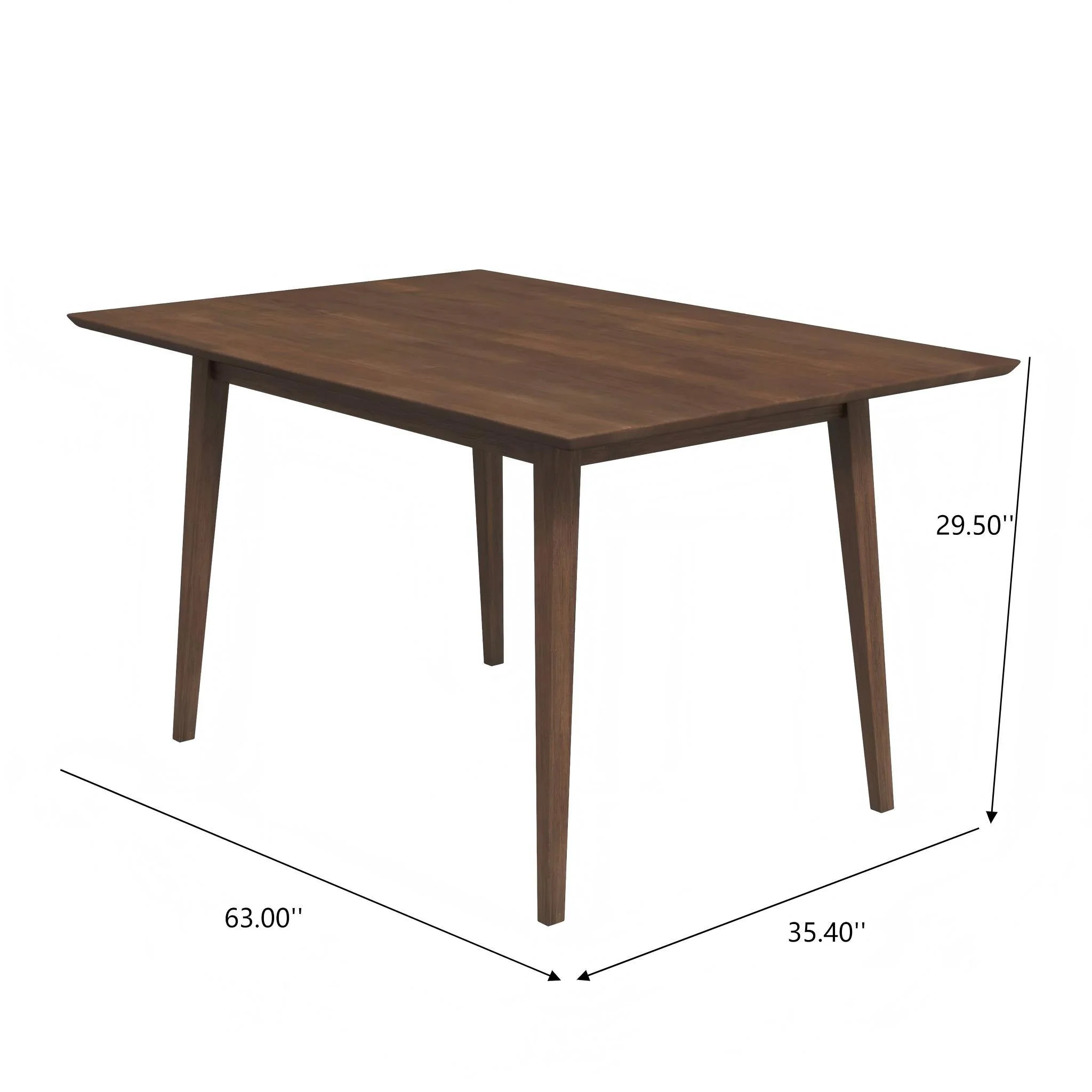 Levi - Modern Style Rectangular Dining Kitchen Table - Image 39