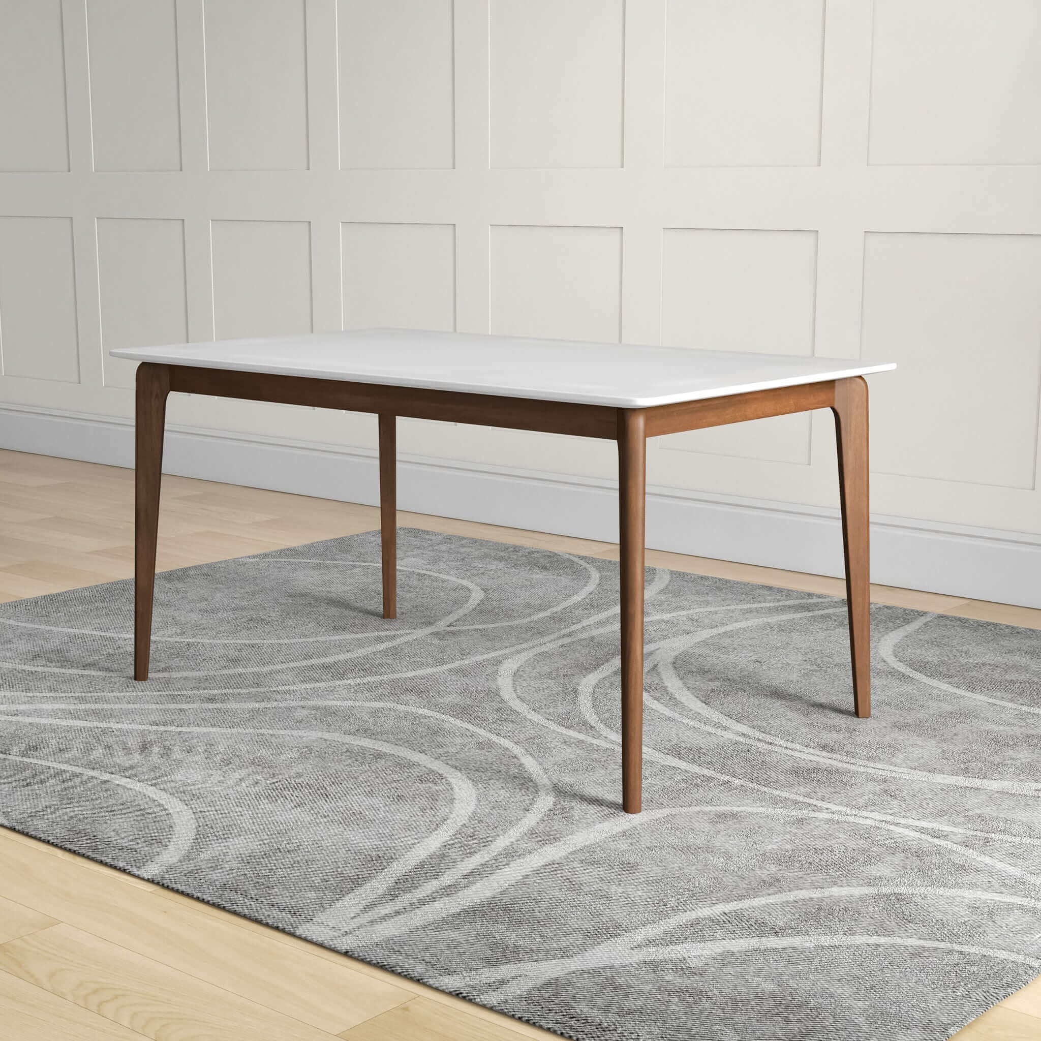 Levi - Modern Style Rectangular Dining Kitchen Table - Image 40