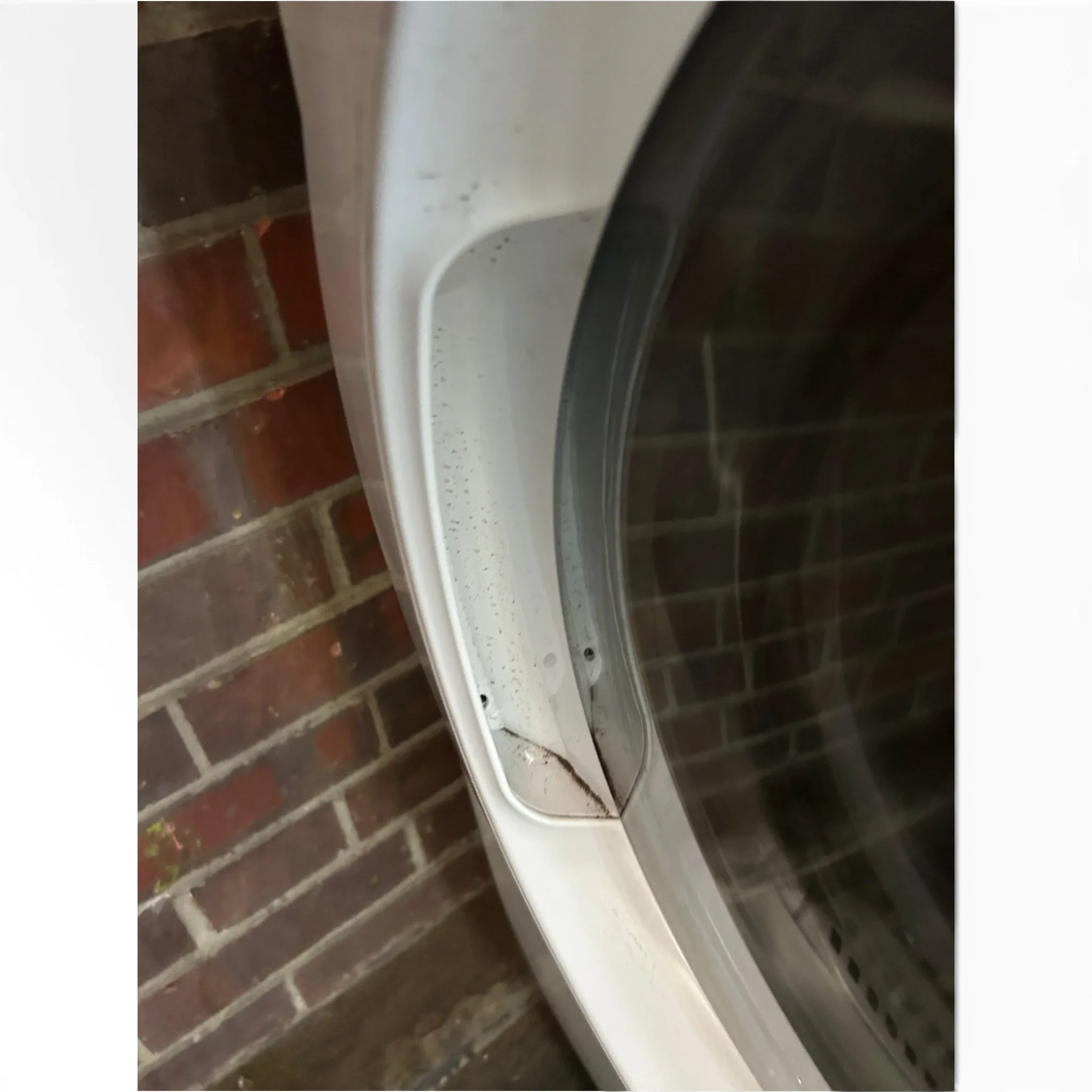 LG 7.4 Cu. Ft. Vented Stackable Electric Dryer in White with Sensor Dry - Image 6