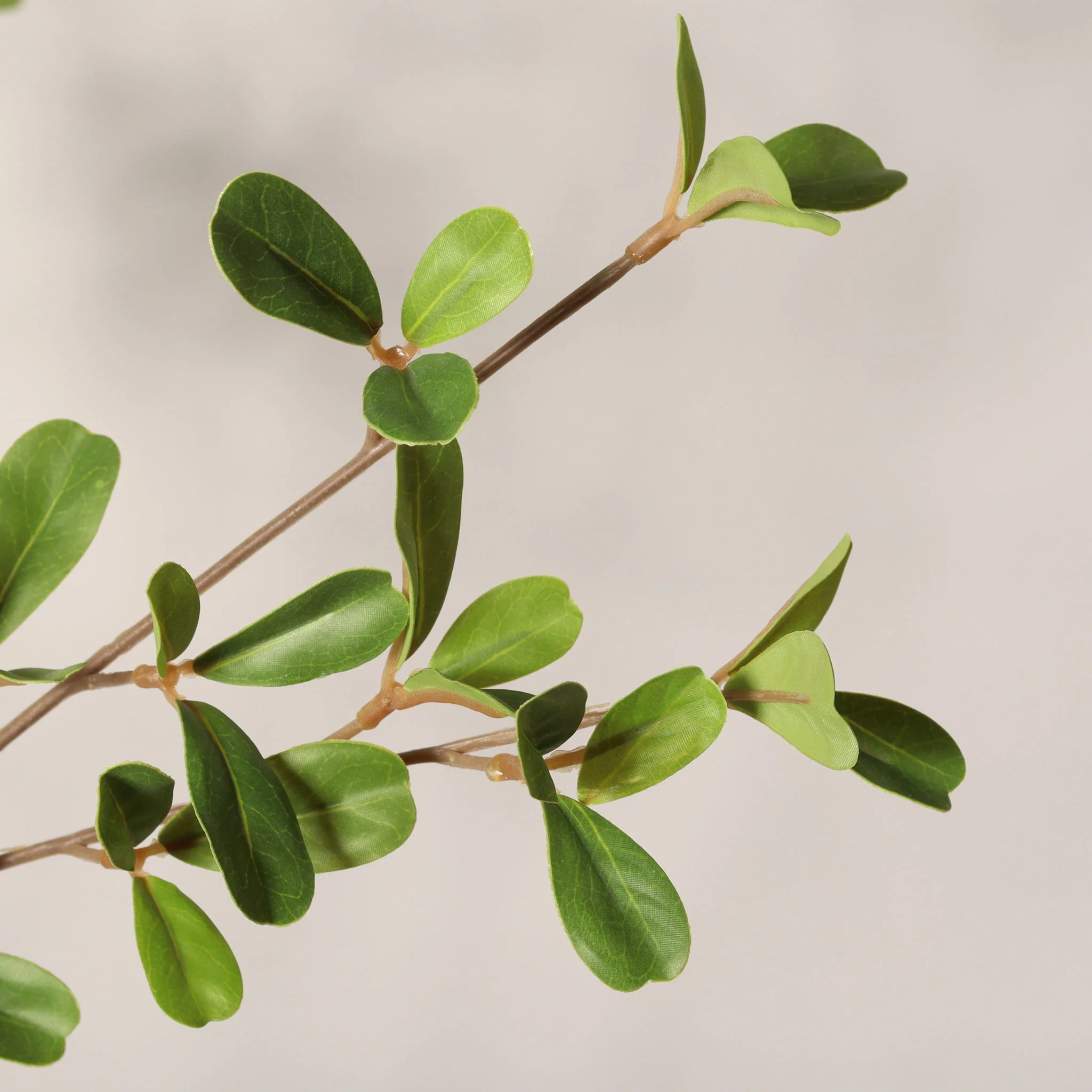 Lifelike Artificial Olive Tree With Plastic Pot For Home Living Room Decor - Green Leaves - Image 3
