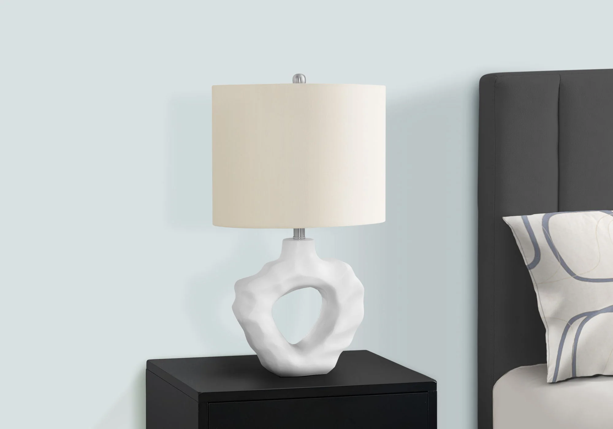 Lighting, Table Lamp, Modern - Cream - Image 6