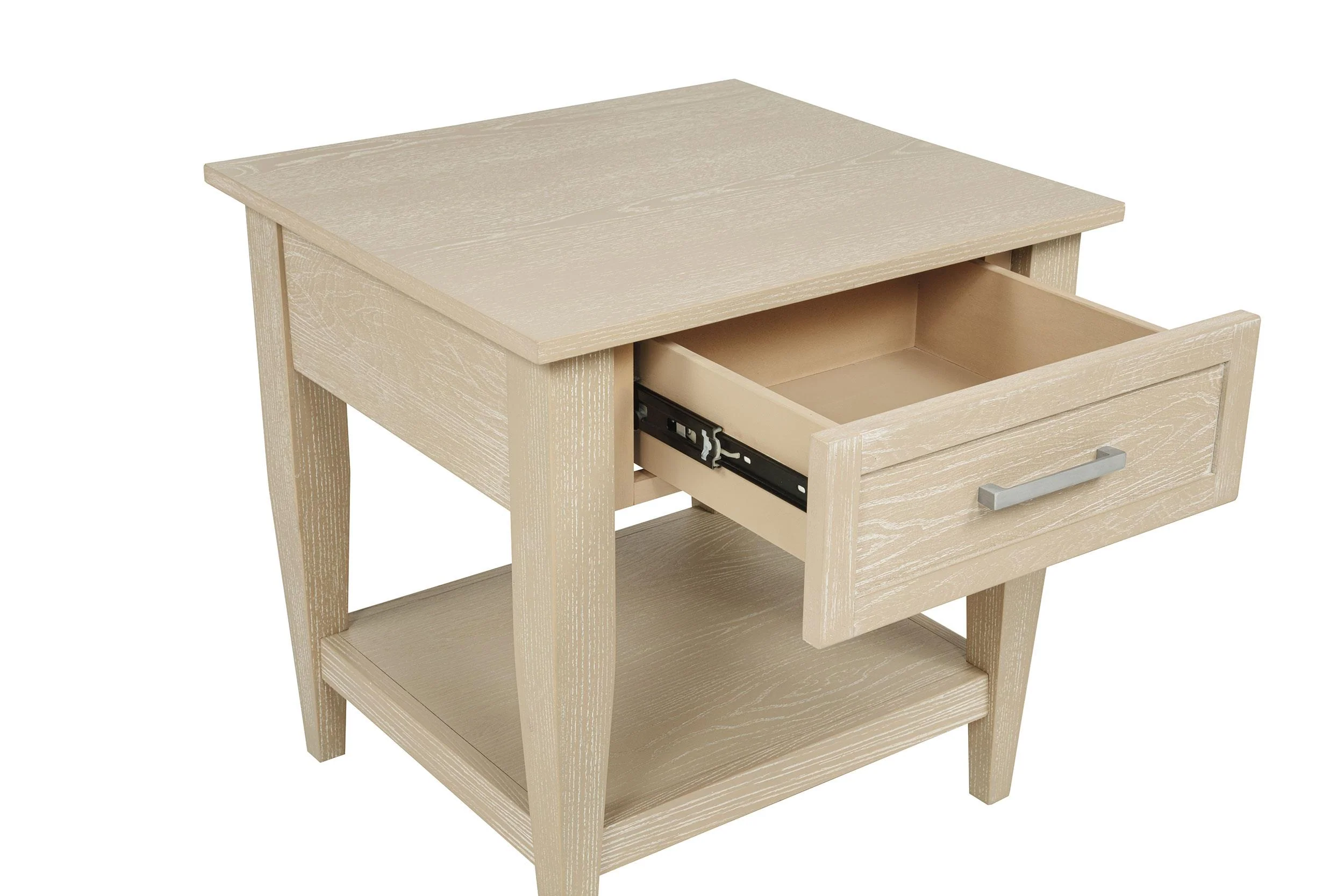Lindenton 1-Drawer Wood Occasional Side End Table, Blonde - Image 2