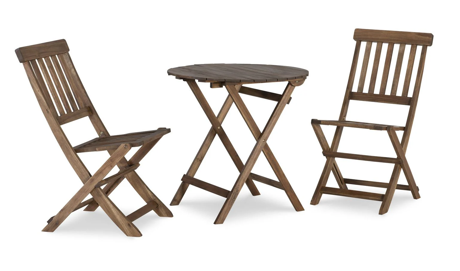 Linon Catalan Caf Set Acorn Finish