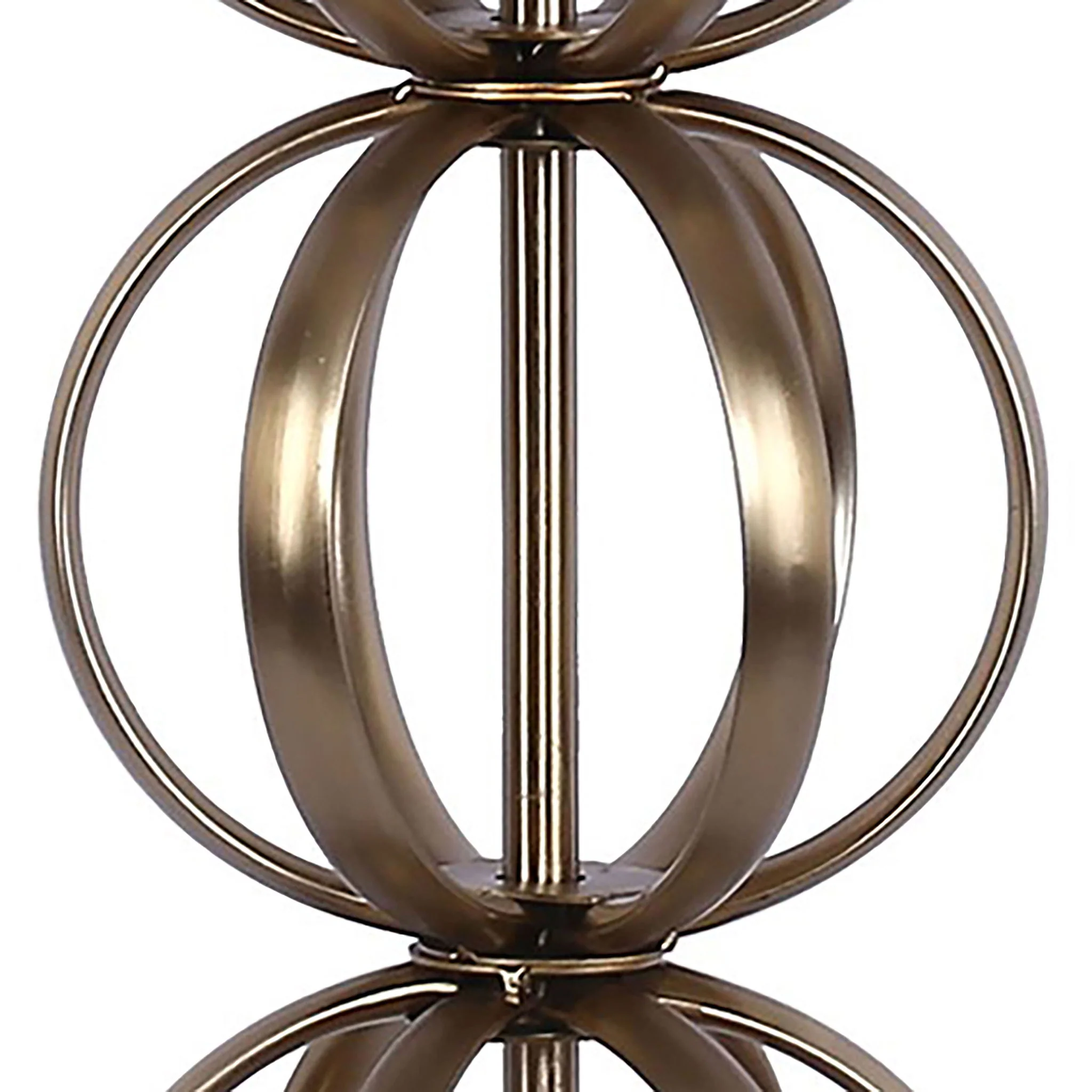Linx - Contemporary Table Lamp (Set of 2) - Gold / White - Image 2