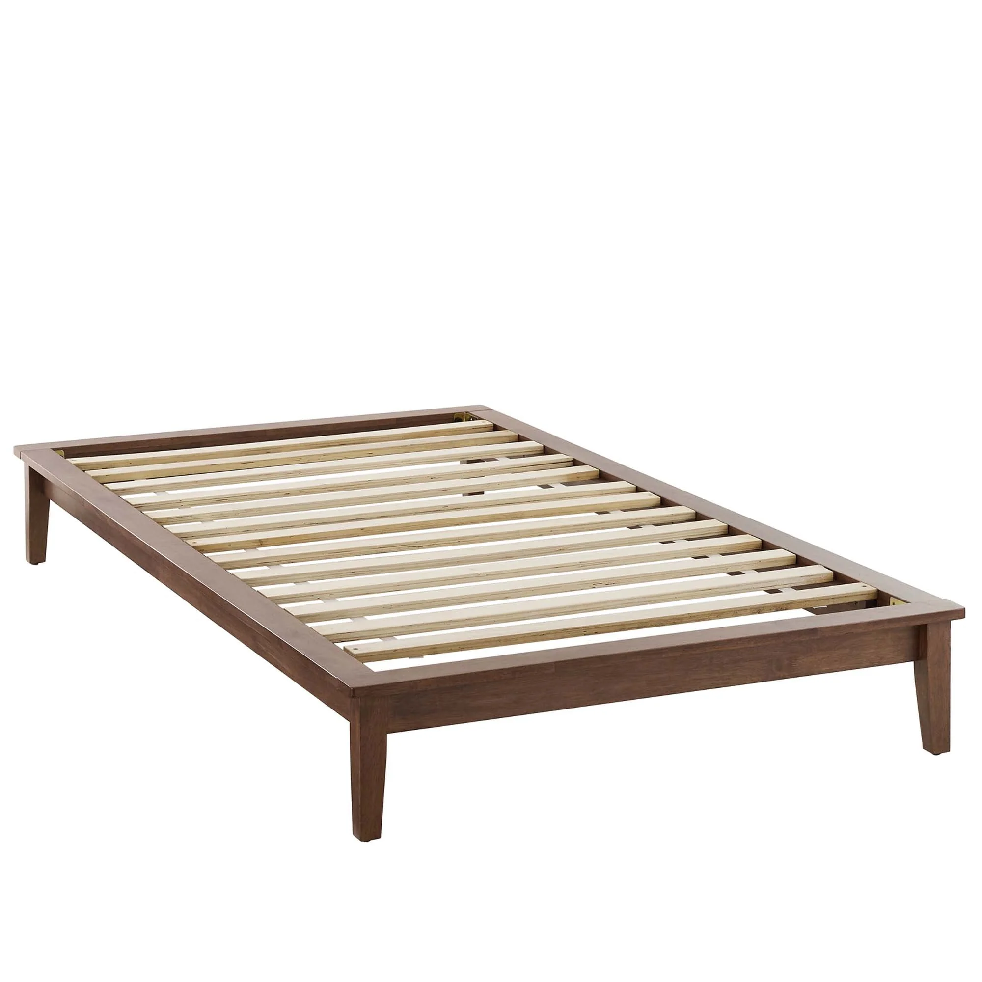 Lodge Rustic Solid Wood Platform Bed Frame - Image 12