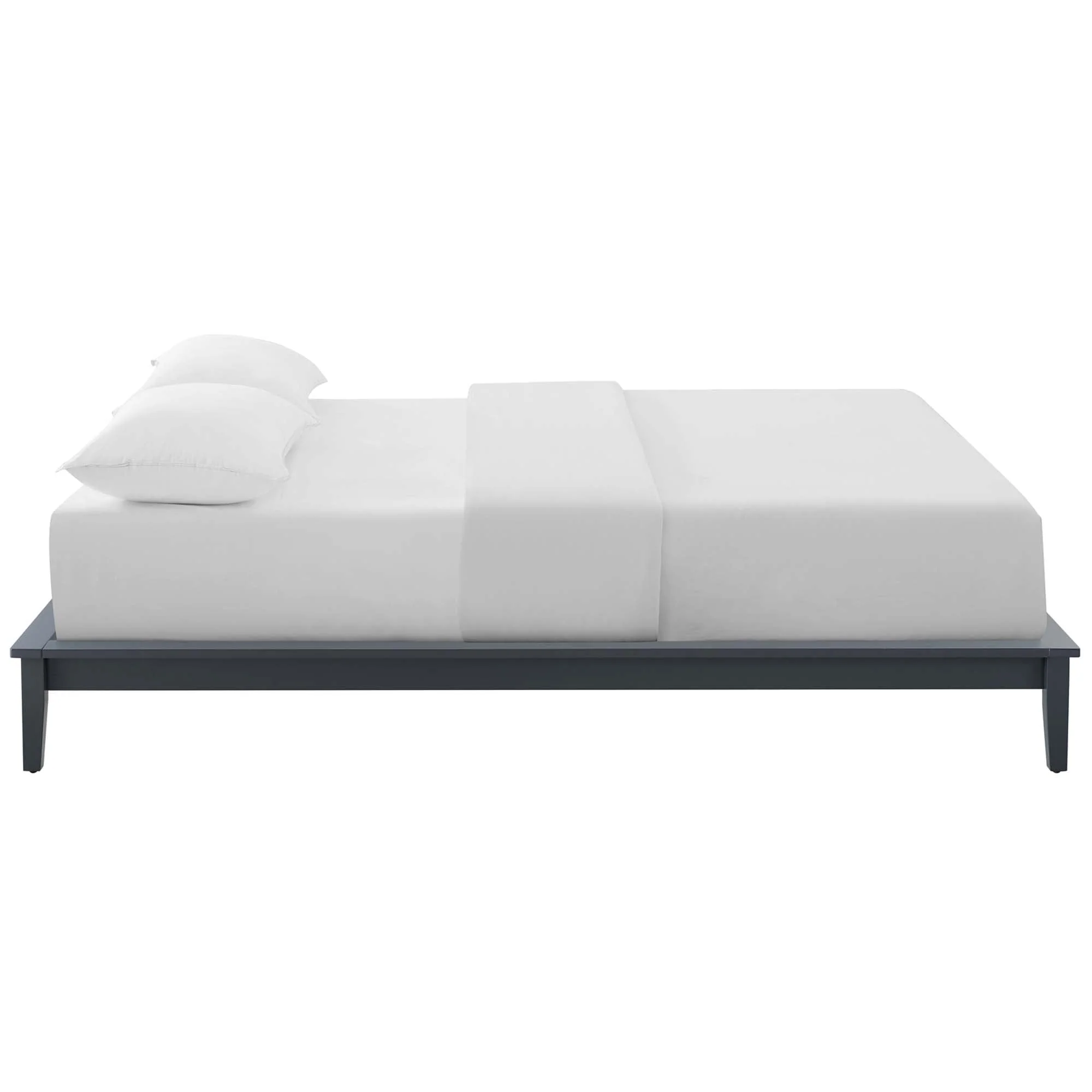 Lodge Rustic Solid Wood Platform Bed Frame - Image 33