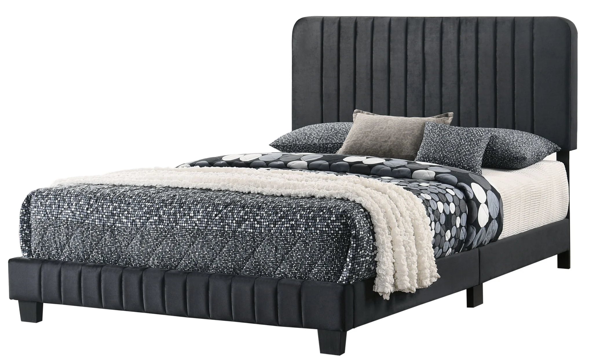 Channel Tufted Bed - Image 26