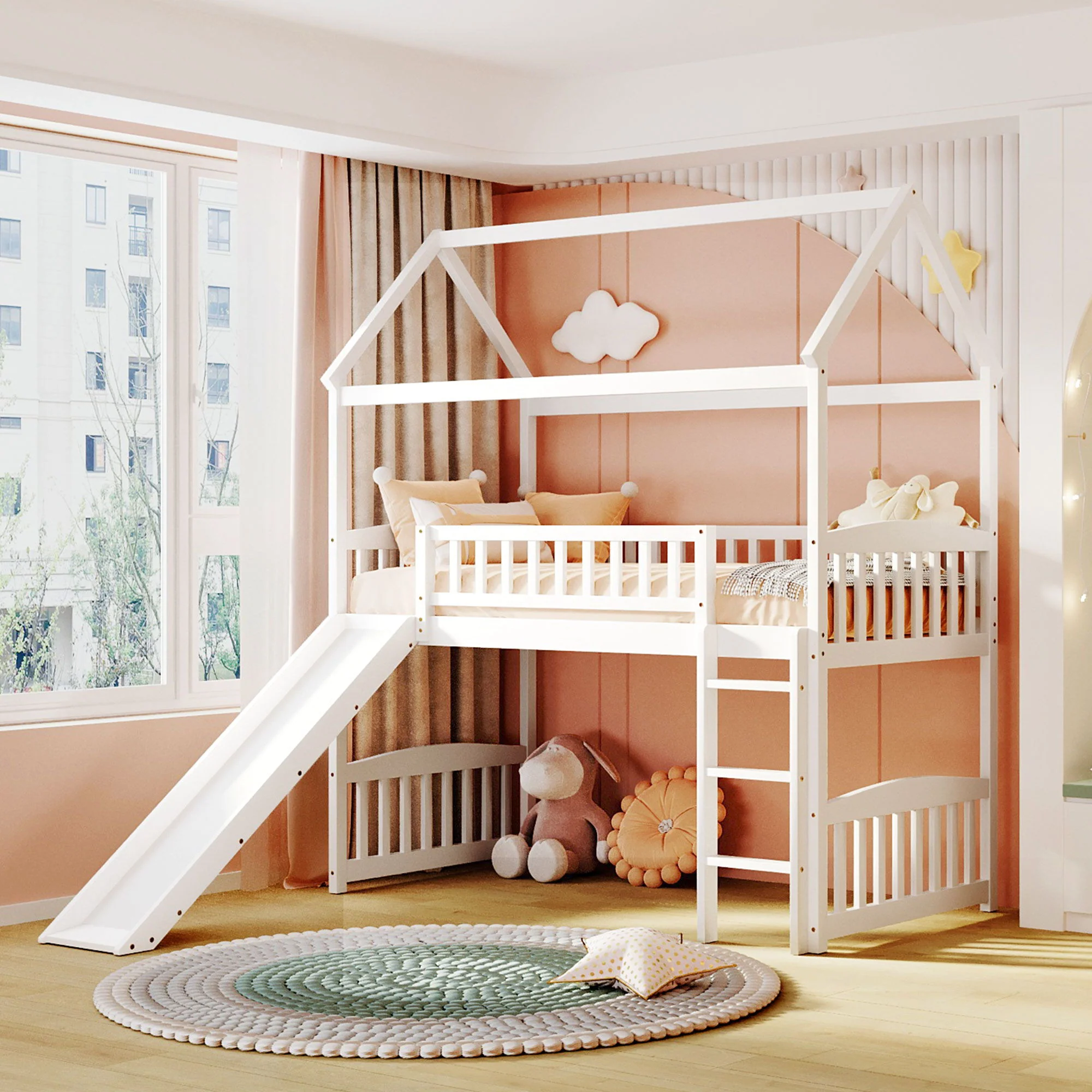 Loft Bed With Slide - Image 2