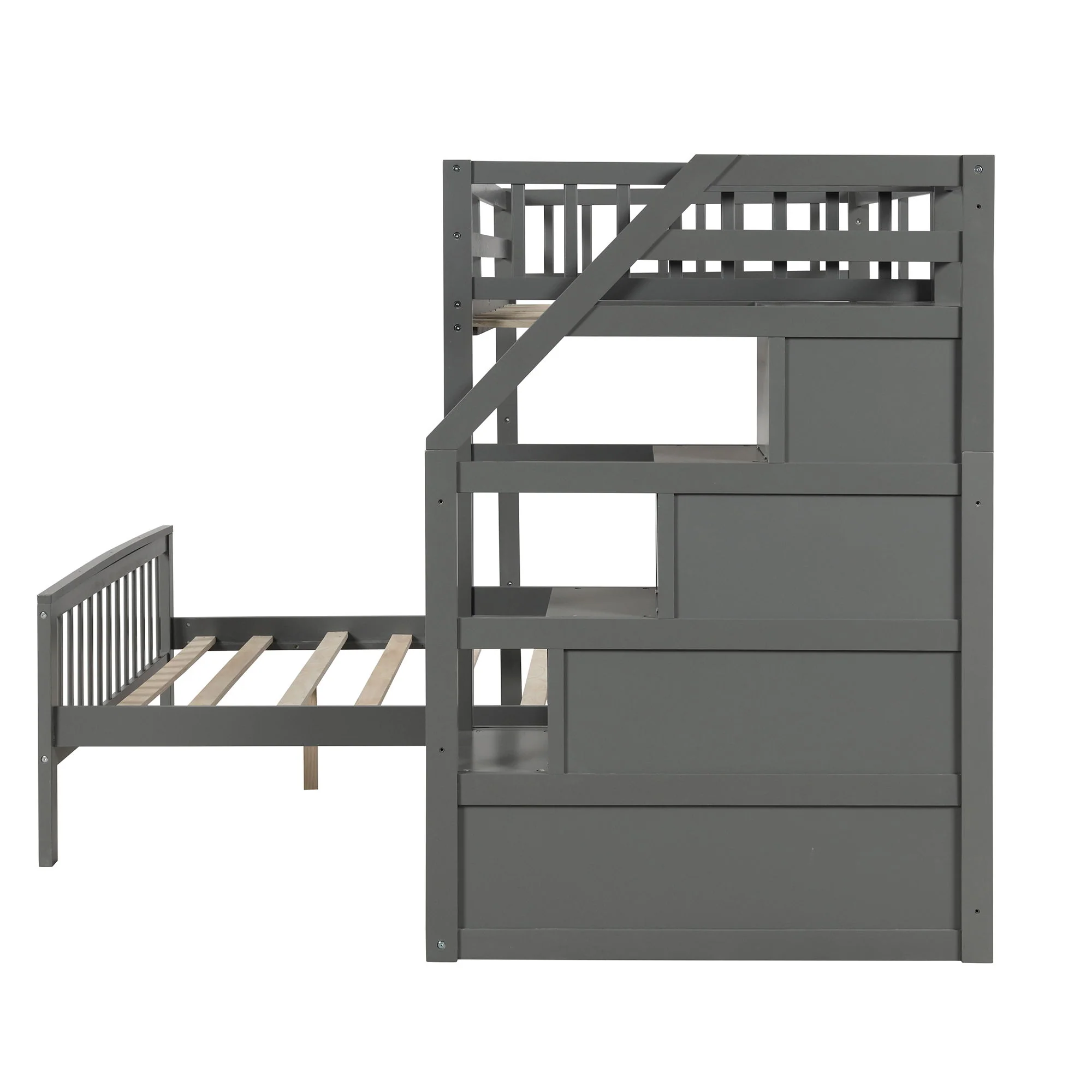 Loft Bed With Staircase And Storage - Image 12