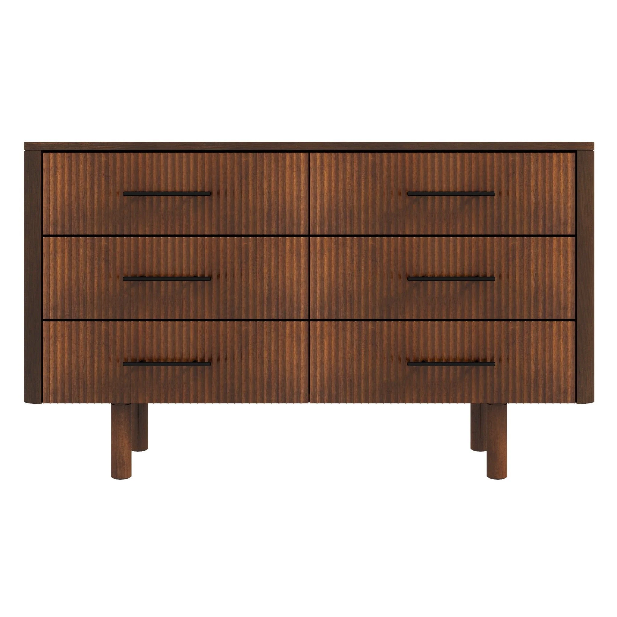 Logan - Dresser With 6 Drawers - Brown - Image 2