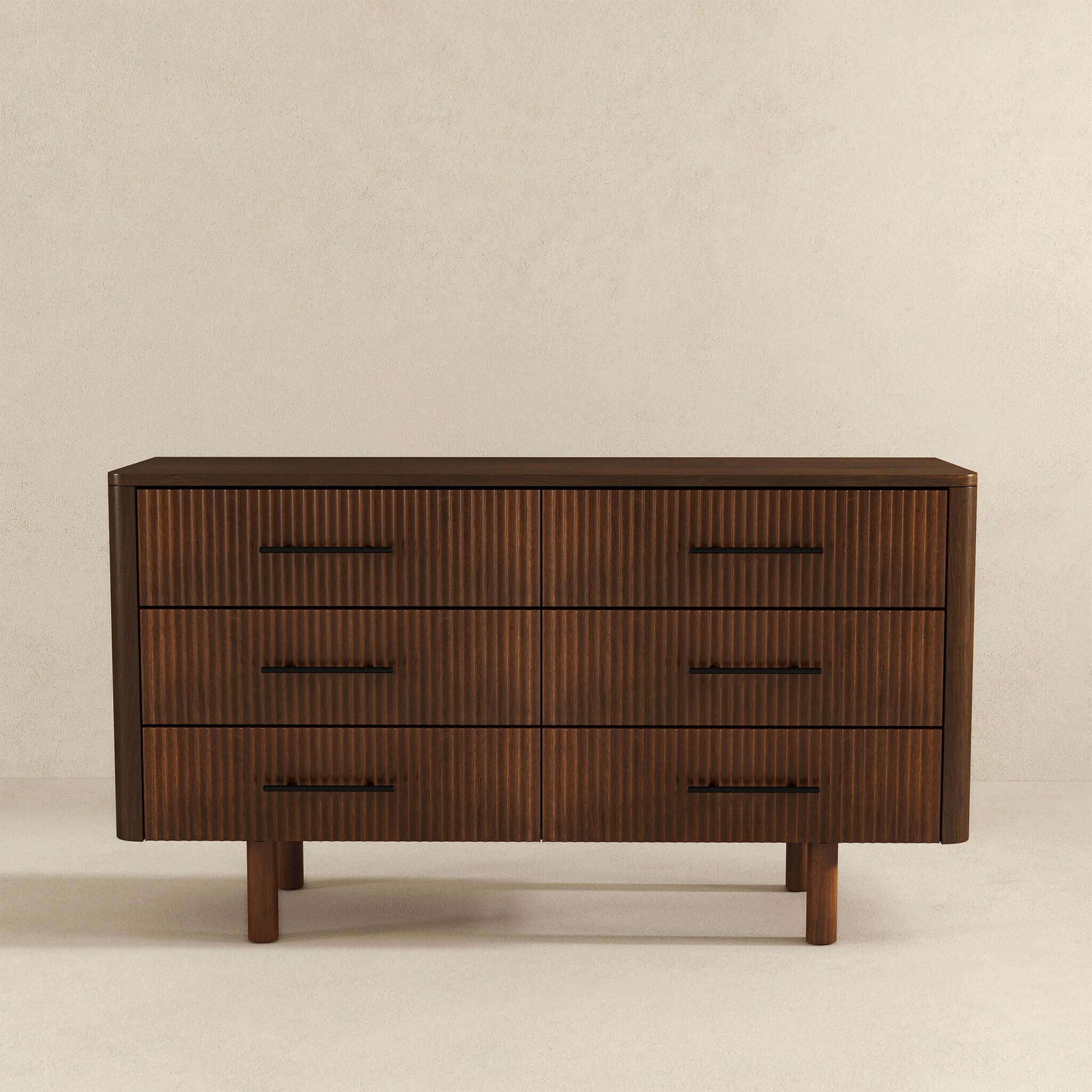 Logan - Dresser With 6 Drawers - Brown - Image 9
