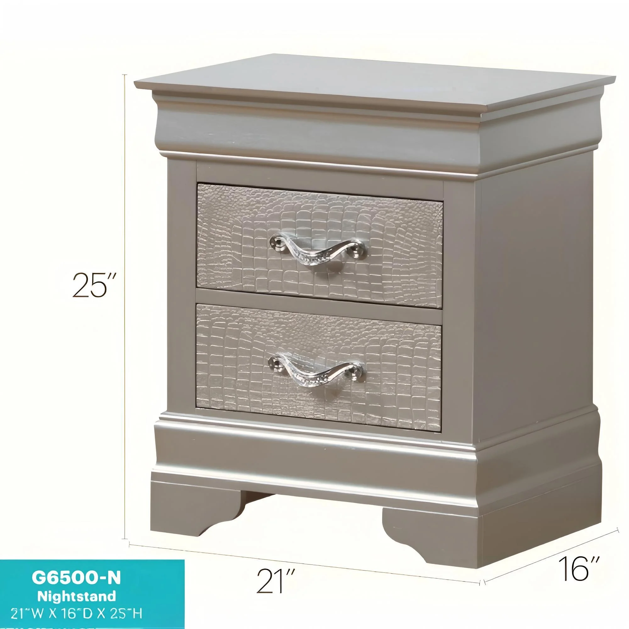 Decorative Accents Nightstand - Image 7